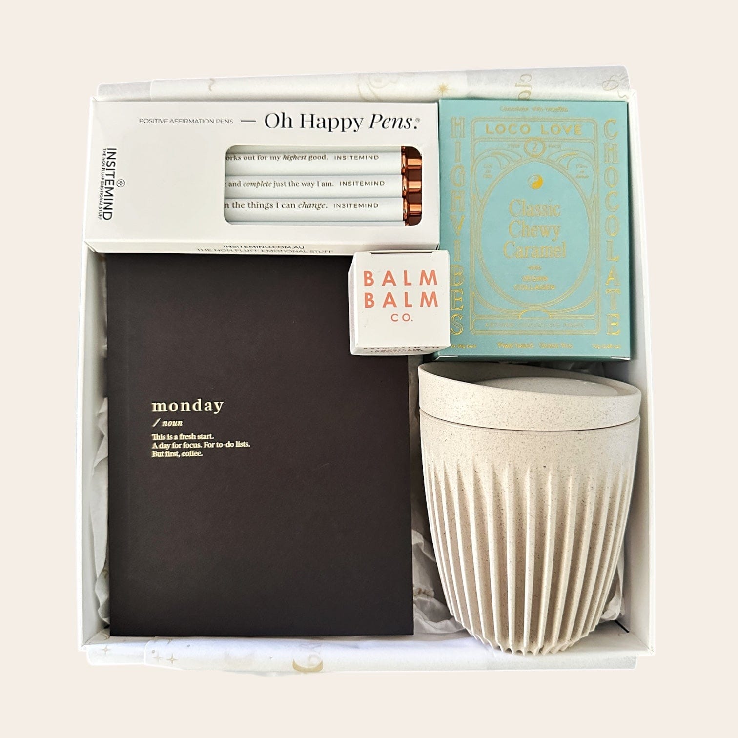 9 TO 5 Gift Box – Stylish Essentials for the Hustle Queen Beige by Claya