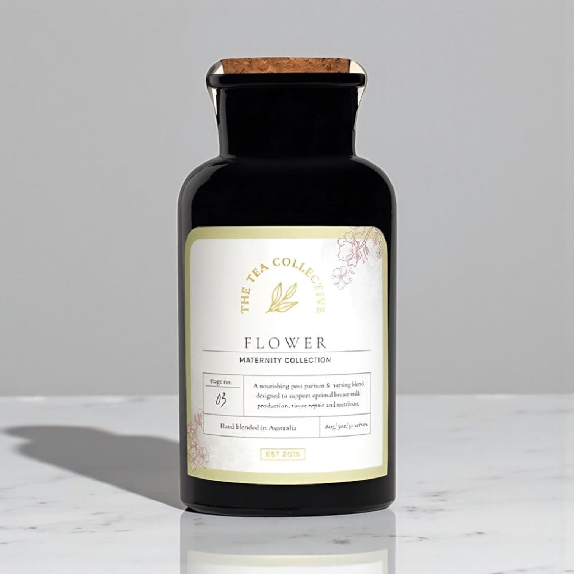 Maternity Stage 3 'Flower' Boutique Jar + Loose Leaf Tea
