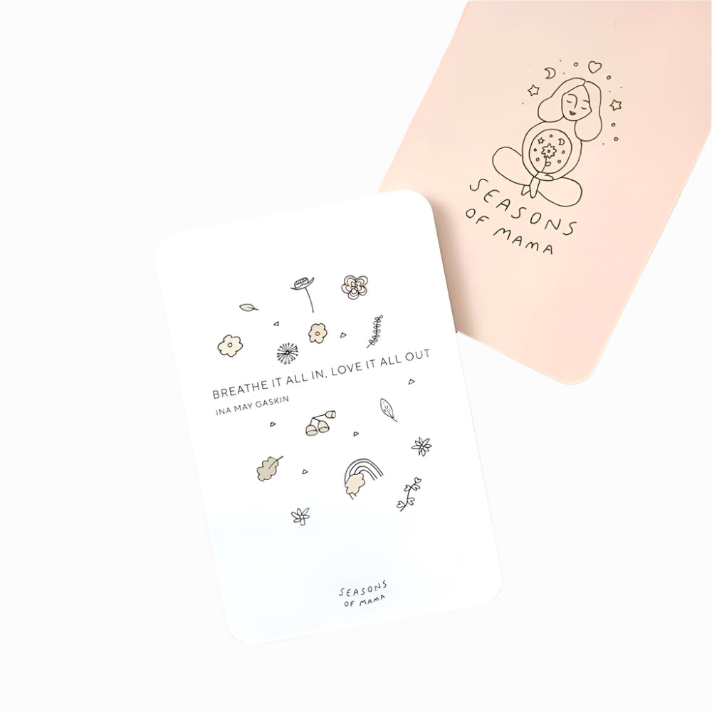 affirmations for pregnancy + birth by Seasons of Mama