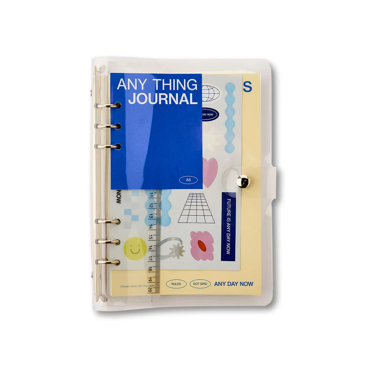 Any Day Now Any Thing Journal – A5 Refillable Journal by Any Day Now