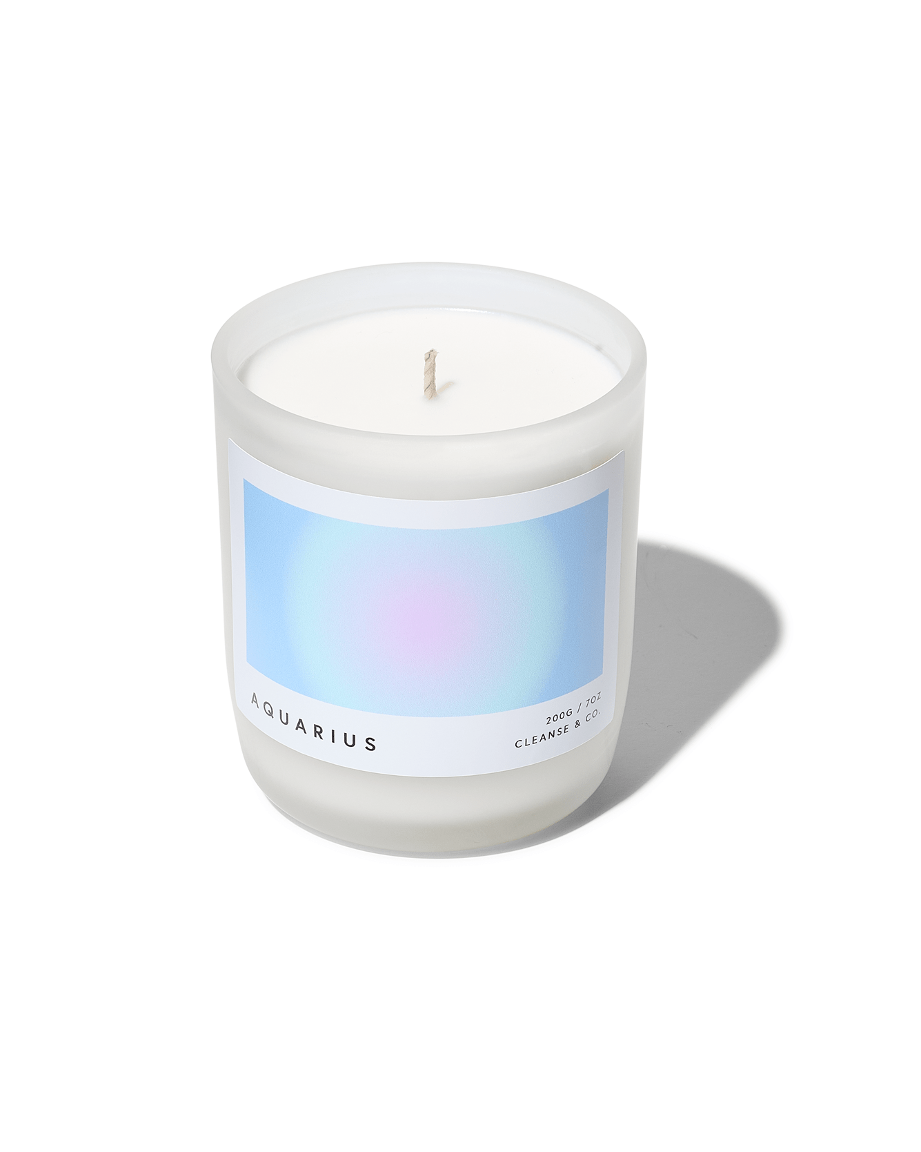 Aquarius - Aura Candle: 200G / Sweet Amber & Oud by Cleanse & Co.