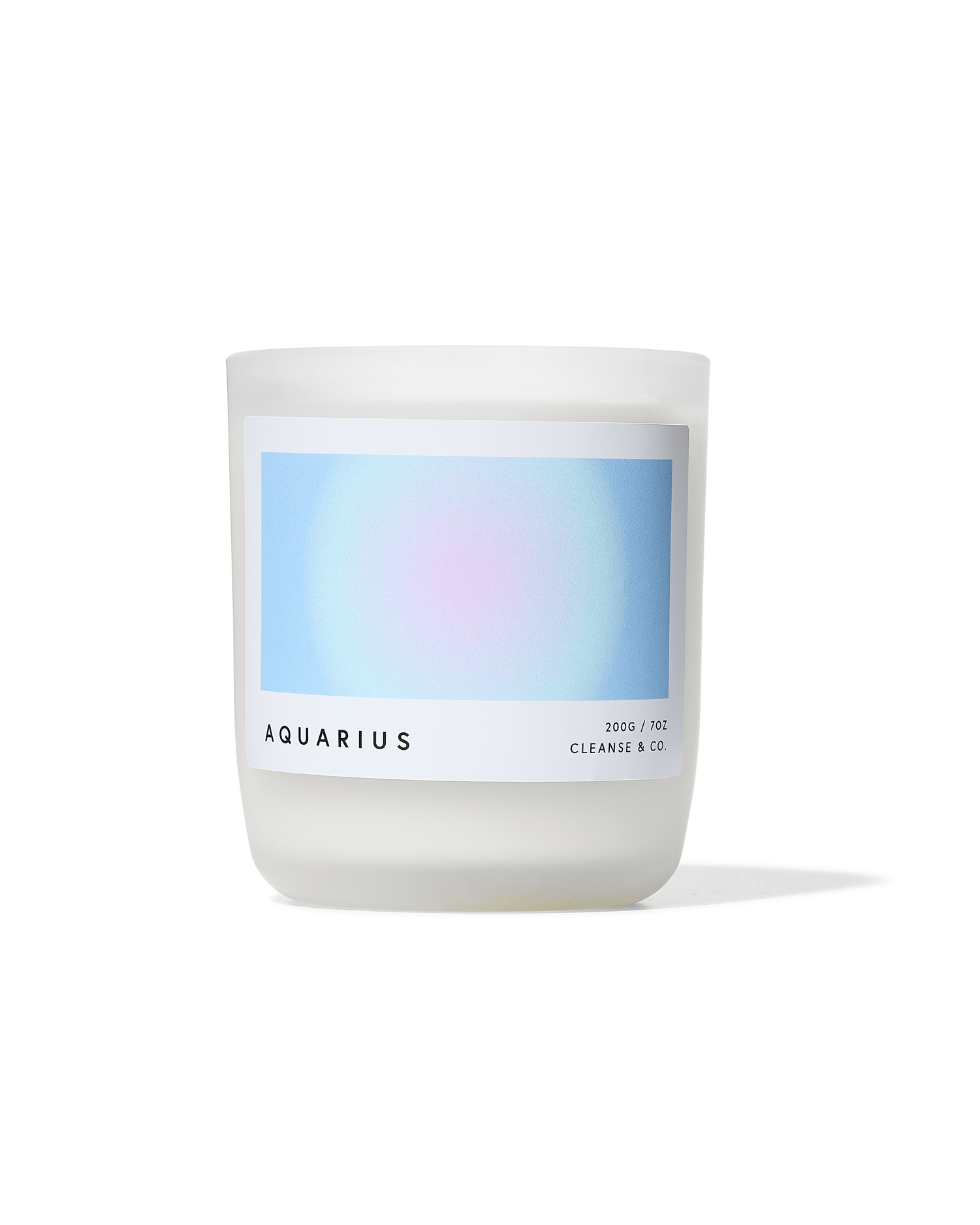Aquarius - Aura Candle: 200G / Sweet Amber & Oud by Cleanse & Co.