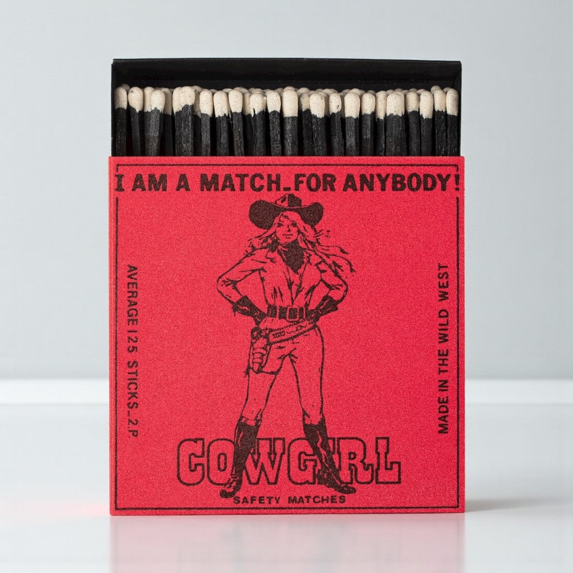 Archivist Gallery Cowgirl Square Luxury Matchbox by Archivist Gallery | Australia