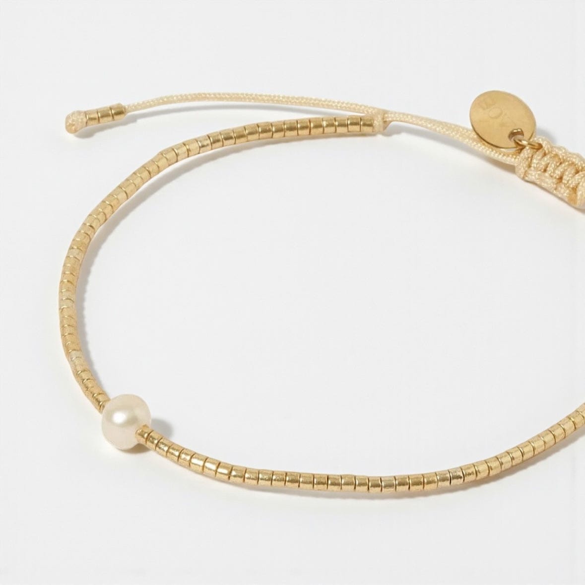 Arms of Eve River Gold + Pearl Women's Bracelet by Arms of Eve