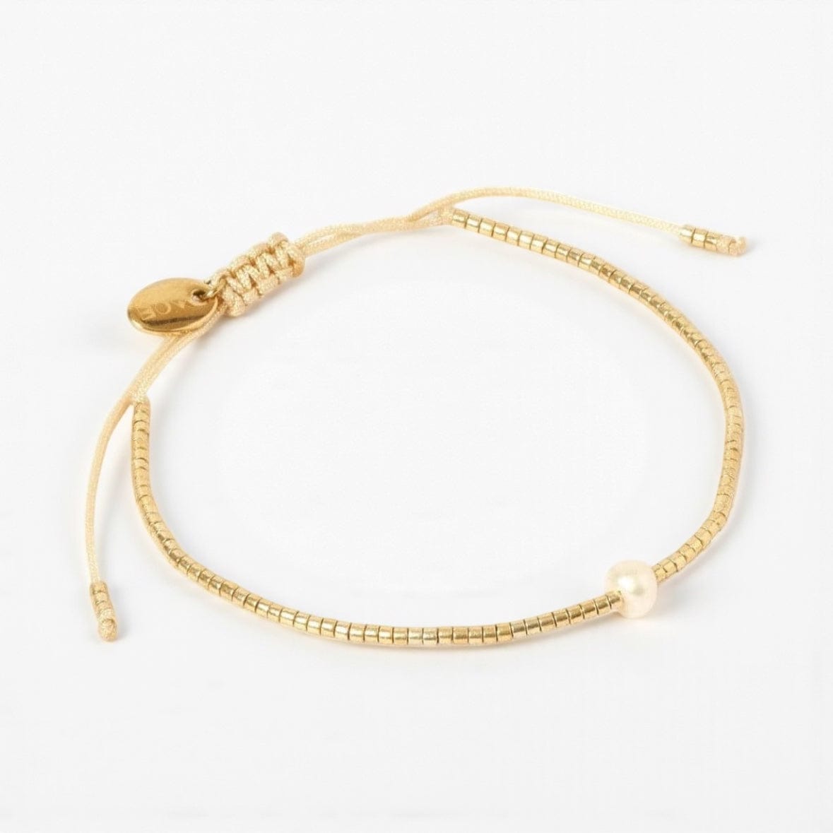 Arms of Eve River Gold + Pearl Women's Bracelet by Arms of Eve
