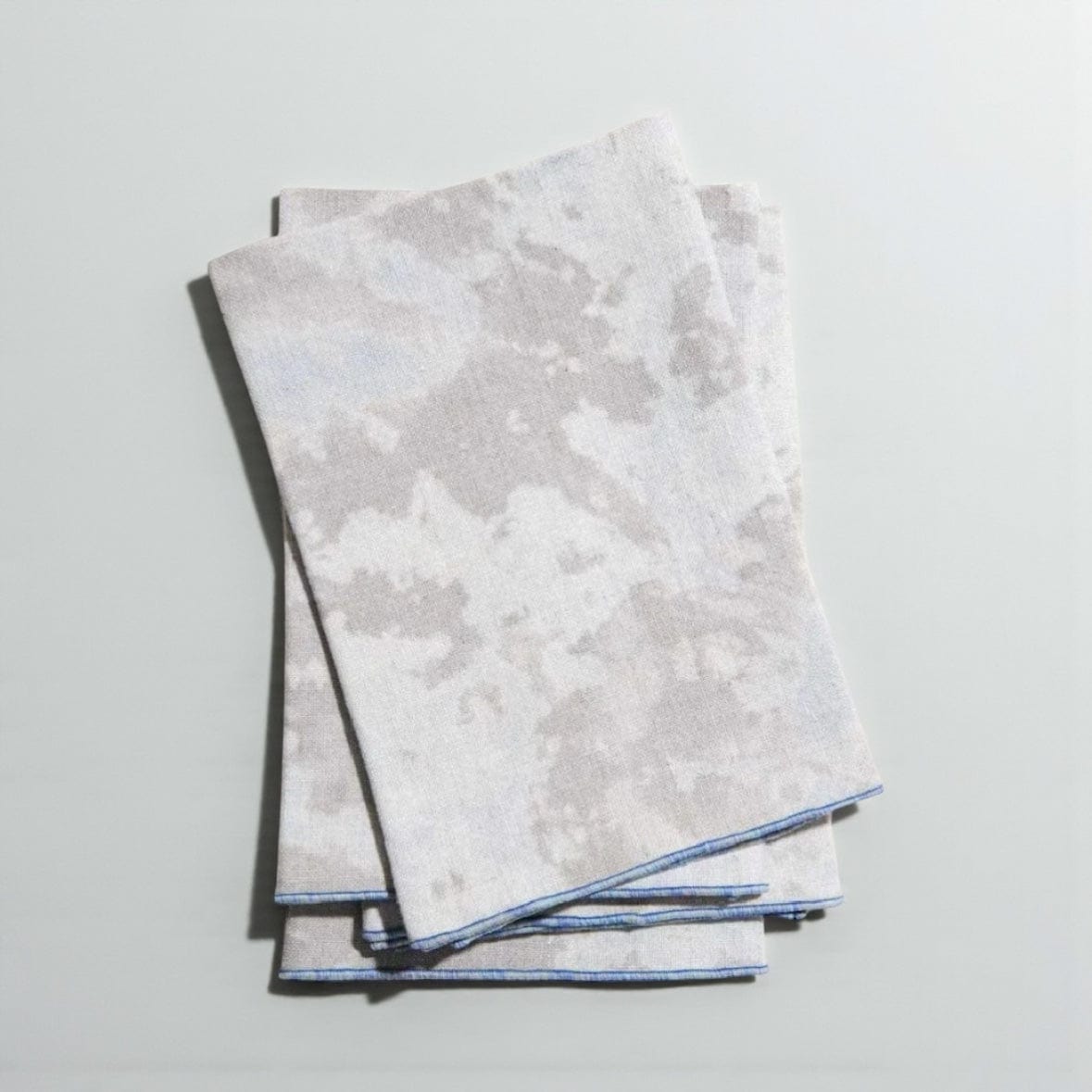 Atelier Saucier Blue Sky Linen Napkin Set by Atelier Saucier