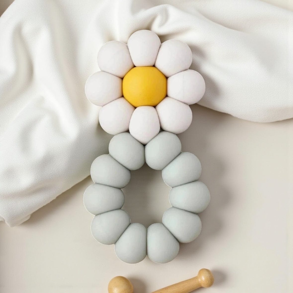 Baby Freezer Teether in 7 Styles Chamomile by Little Chew
