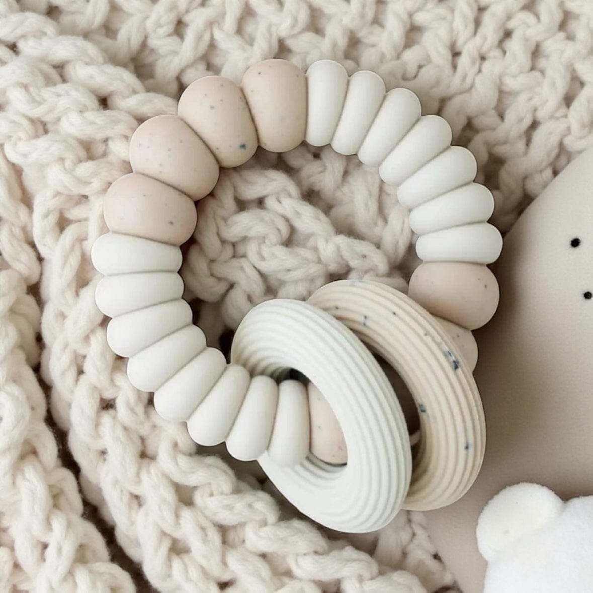 Baby Freezer Teether in 7 Styles Poppy by Little Chew