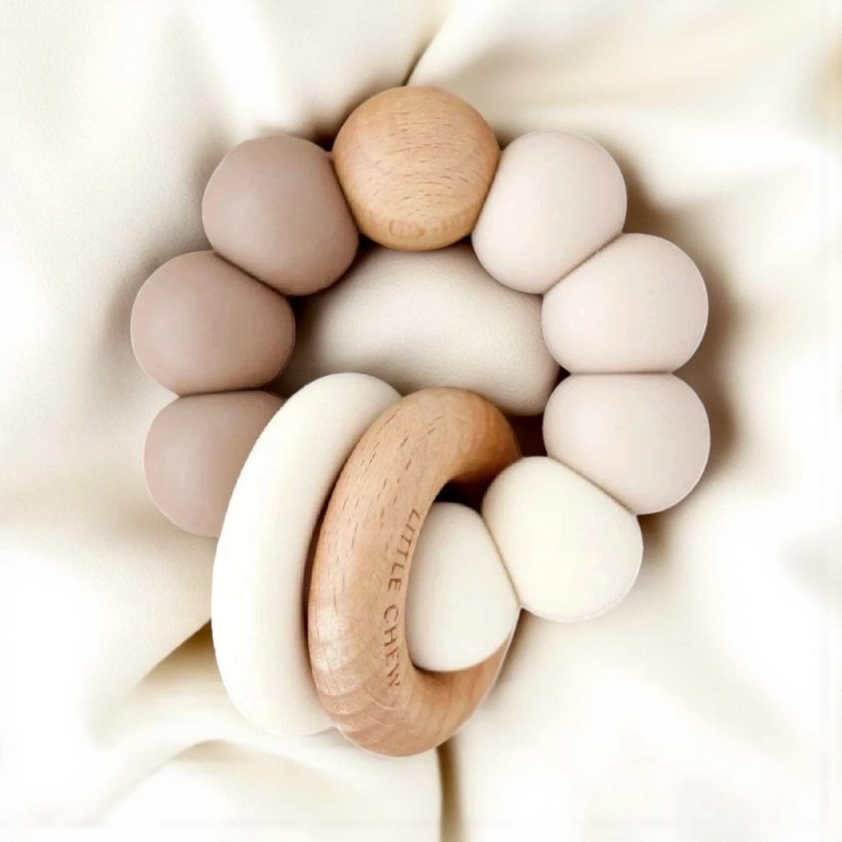 Baby Freezer Teether in 7 Styles Roy Maple by Little Chew