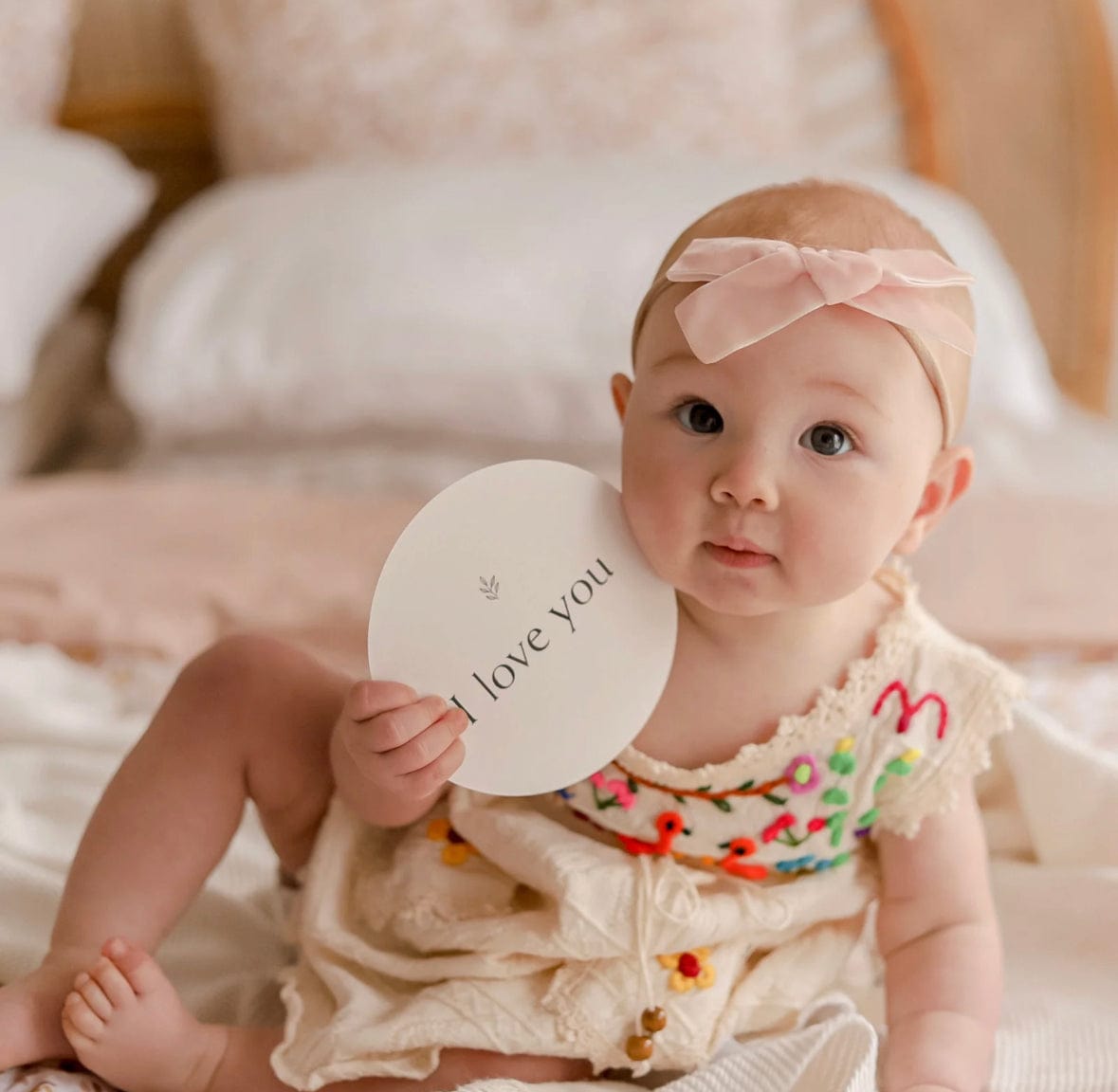 Baby Milestone Cards by Truly Amor