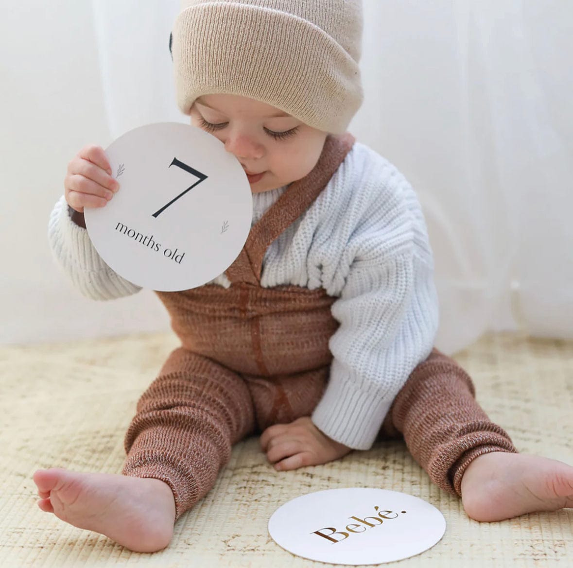 Baby Milestone Cards by Truly Amor