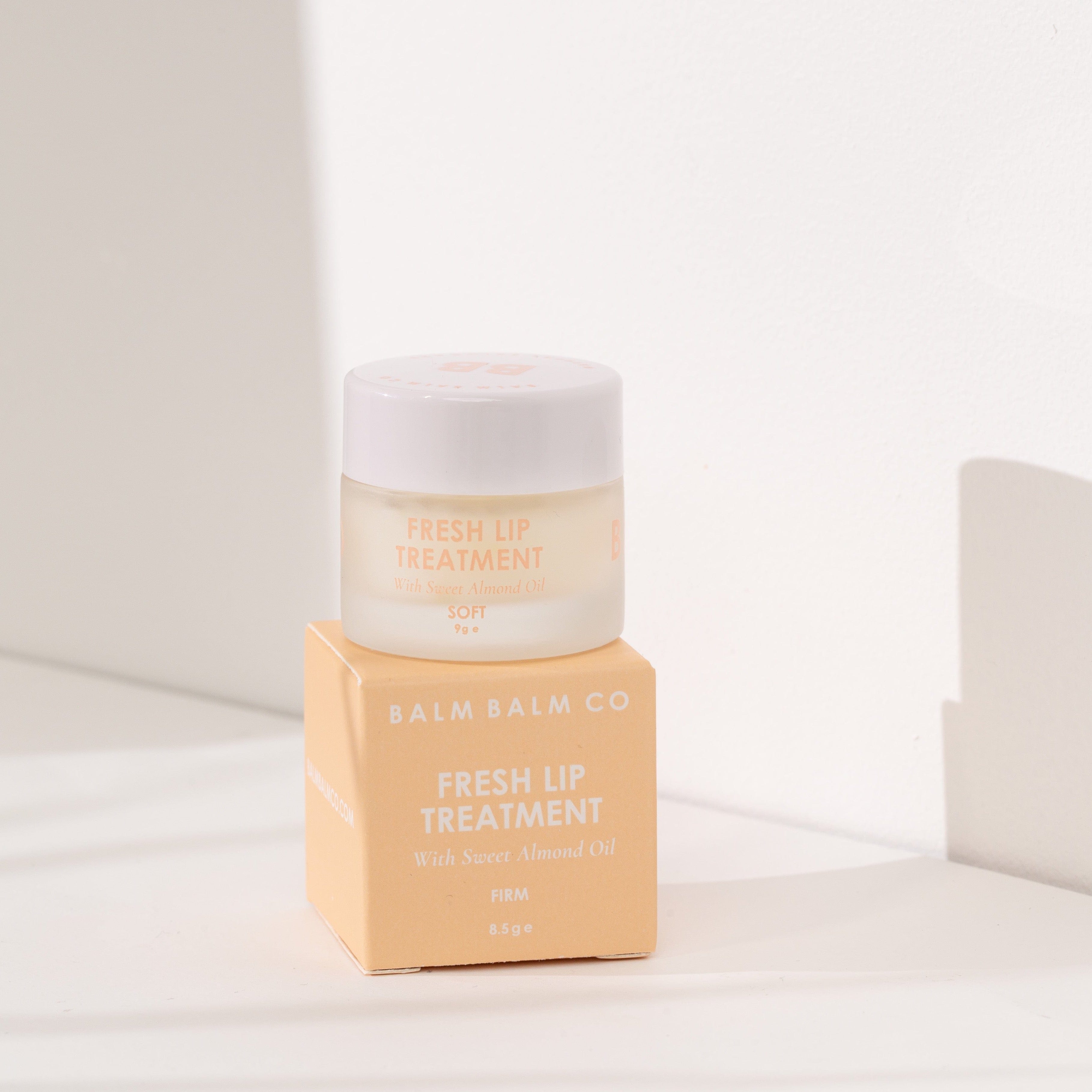 Balm Balm Fresh Lip Treatments - Firm + Soft + Vanilla FIRM by Balm Balm Co