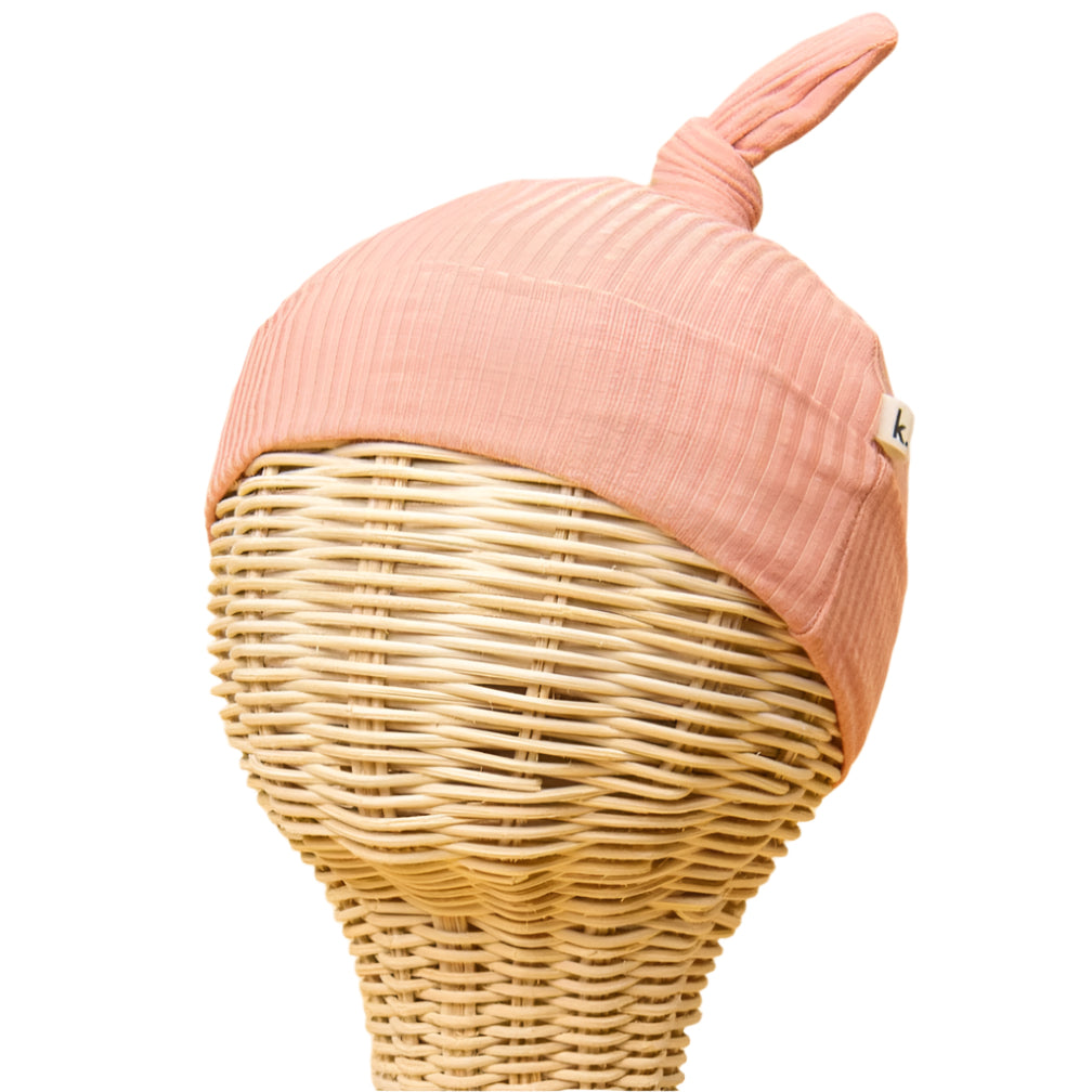 Bamboo Stretch Beanie blush by Kiin
