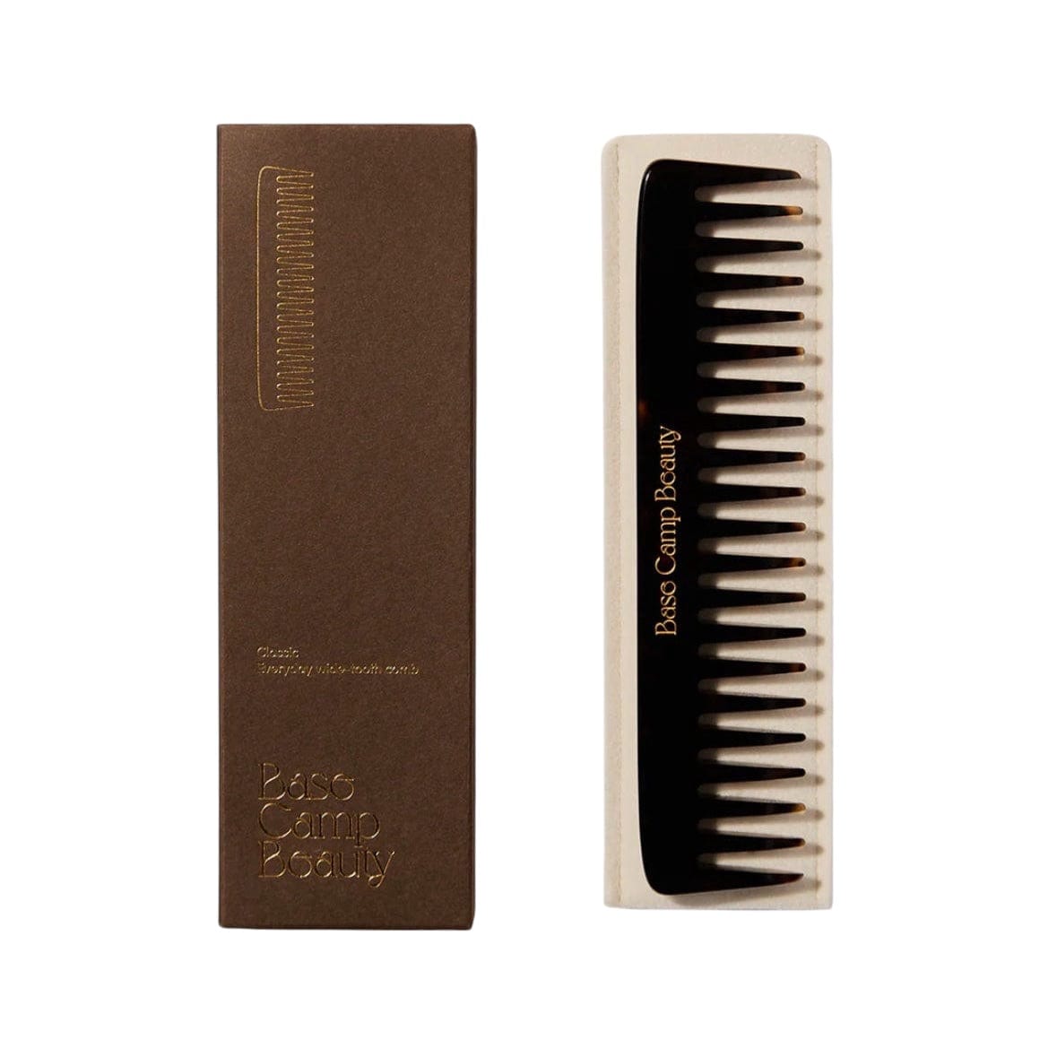 Base Camp Beauty Hair Combs - Assorted Colours + Styles Classic Comb Tortoise by Base Camp Beauty