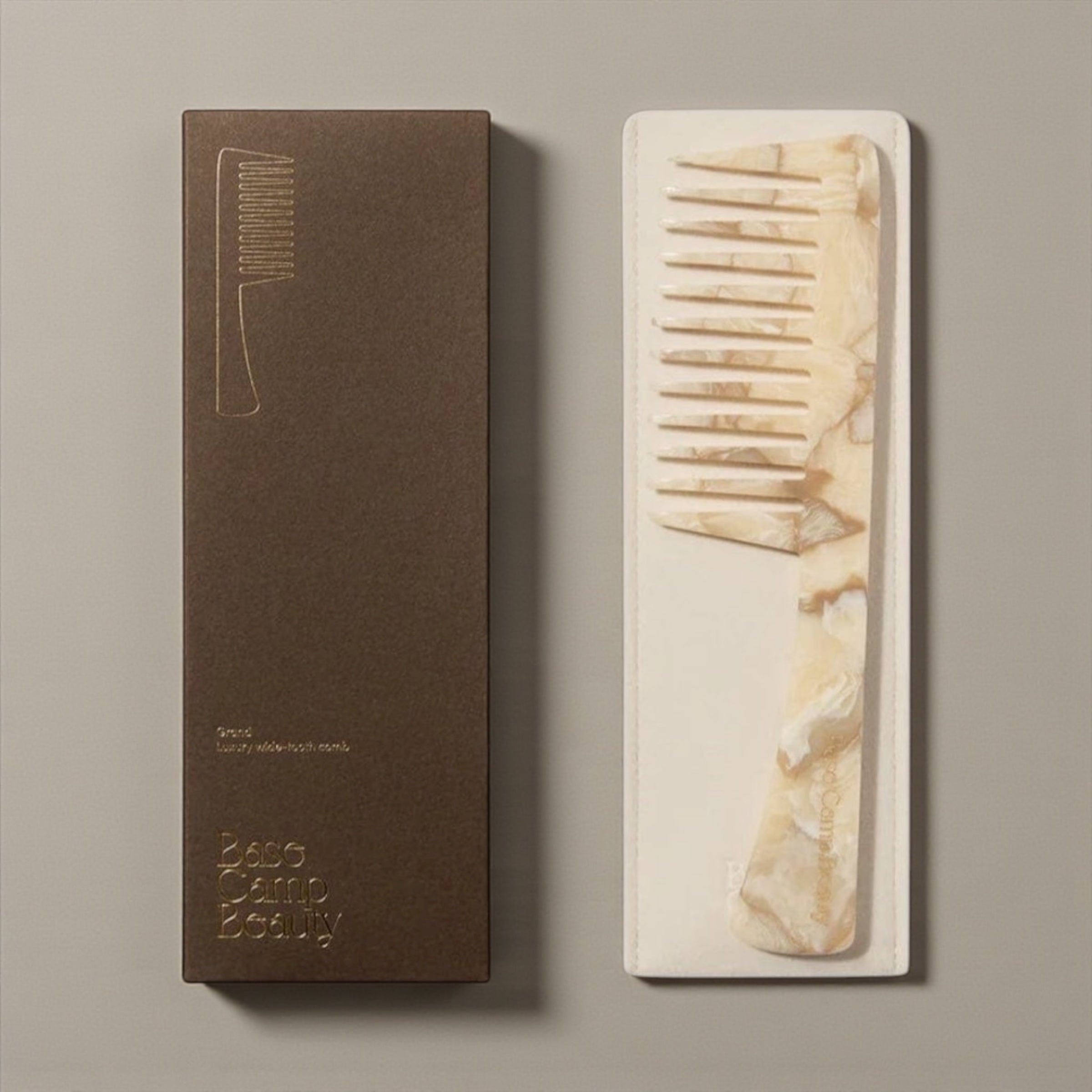 Base Camp Beauty Hair Combs - Assorted Colours + Styles Grand Comb Buttermilk by Base Camp Beauty