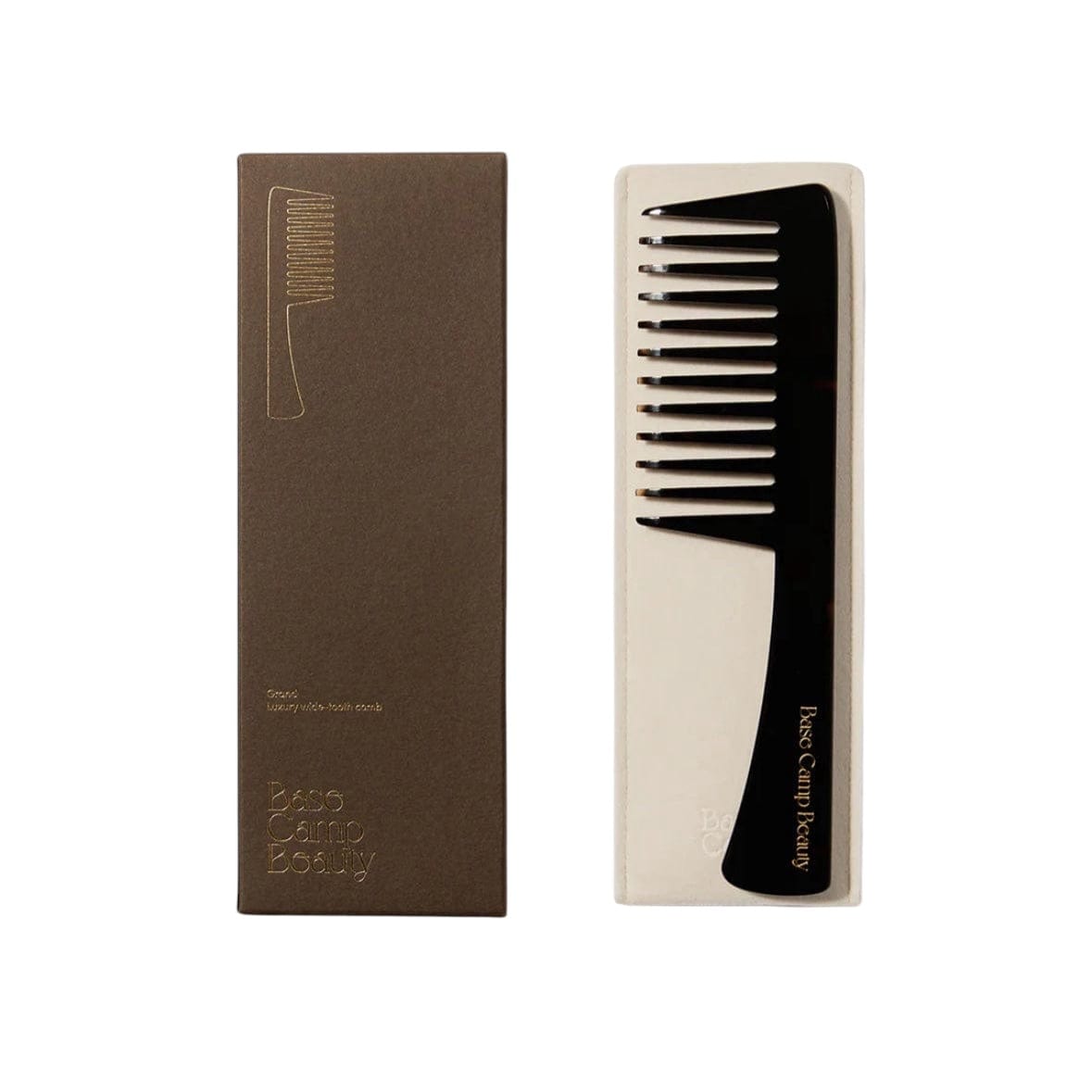 Base Camp Beauty Hair Combs - Assorted Colours + Styles Grand Comb Tortoise by Base Camp Beauty