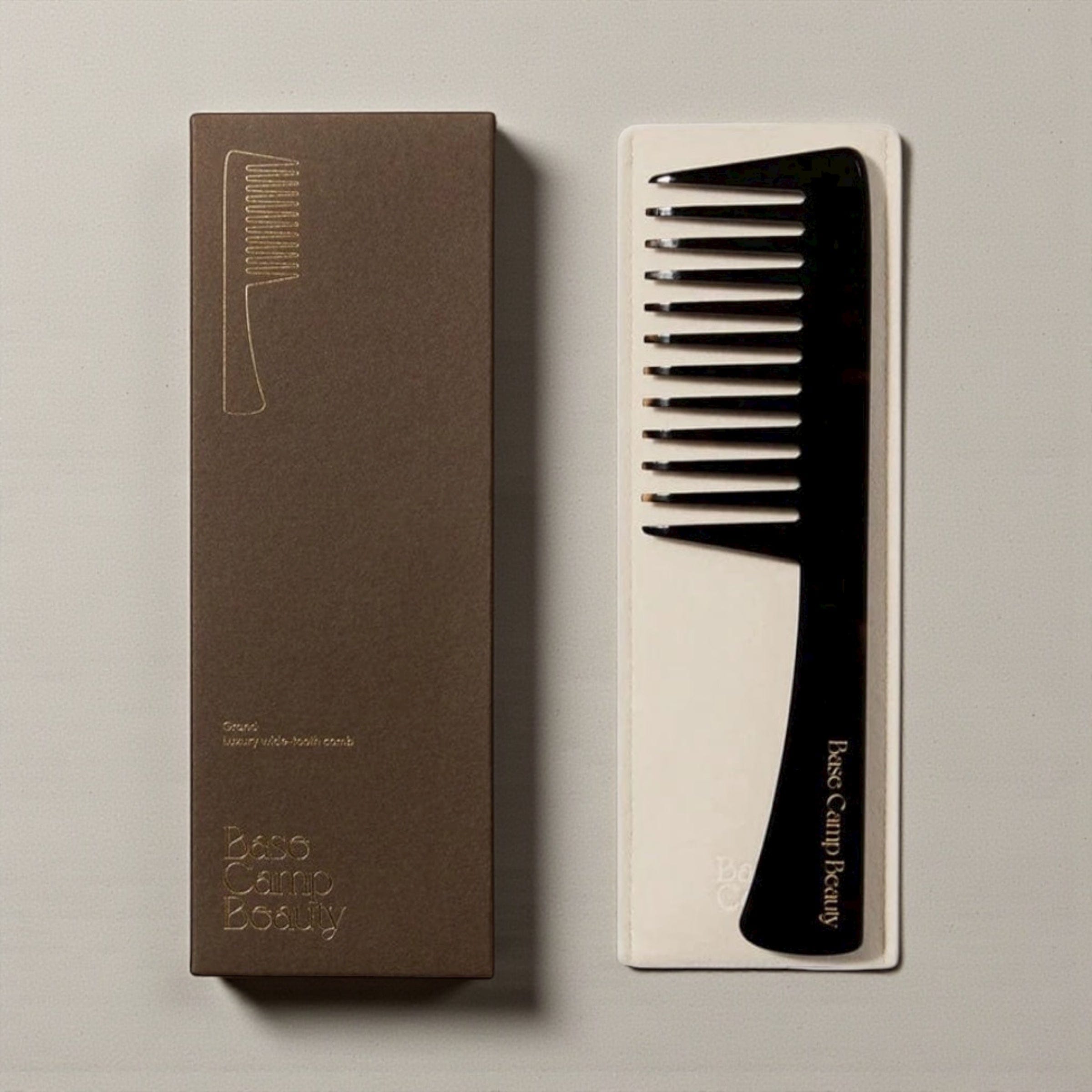 Base Camp Beauty Hair Combs - Assorted Colours + Styles Grand Comb Tortoise by Base Camp Beauty