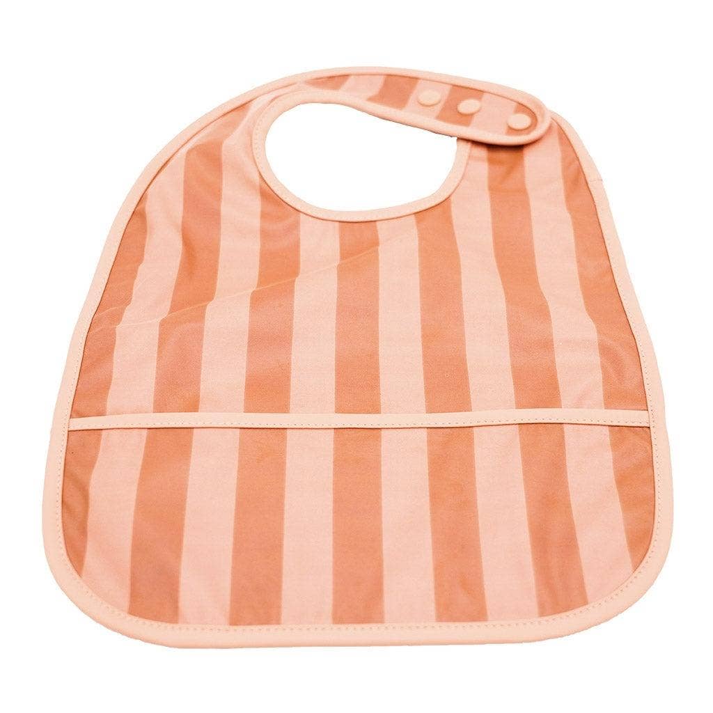 Basic Bib - Stripes Sunset + Tierra: One-size by GRECH & CO.