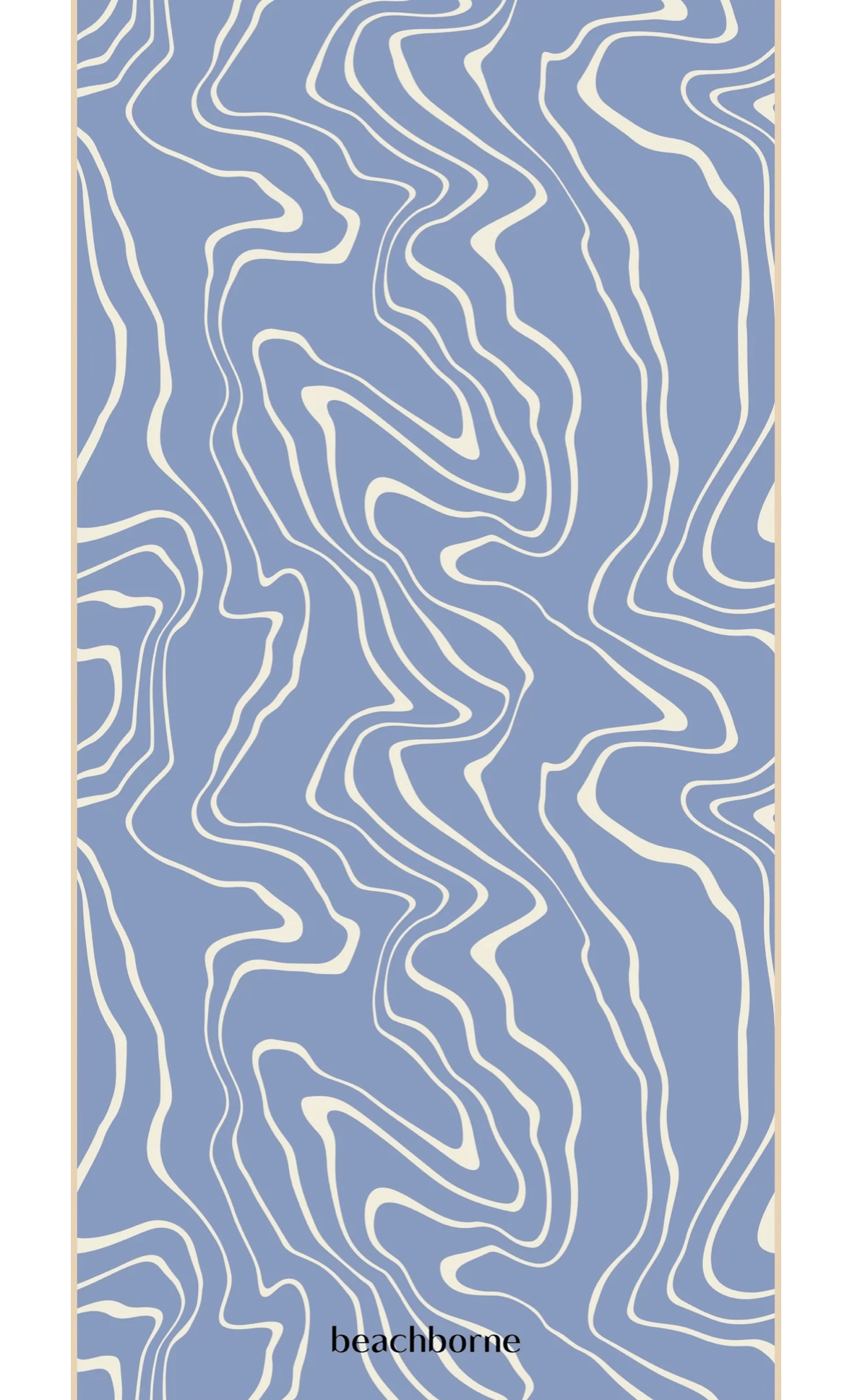 Beachborne Sand Free Quick Dry Beach Towel – Lilac Oyster by Beachborne