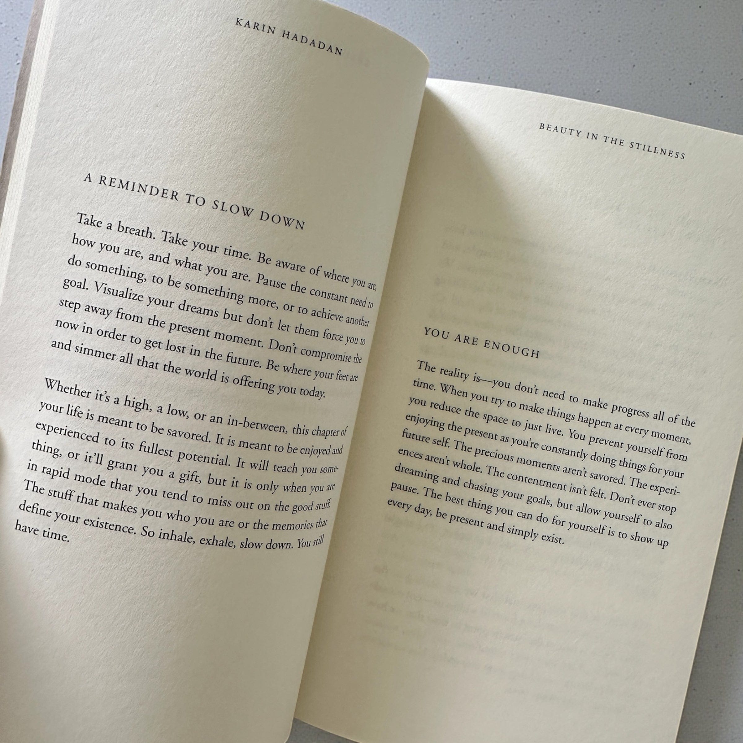 Beauty in Stillness – Karin Hadadan by Thought Catalog