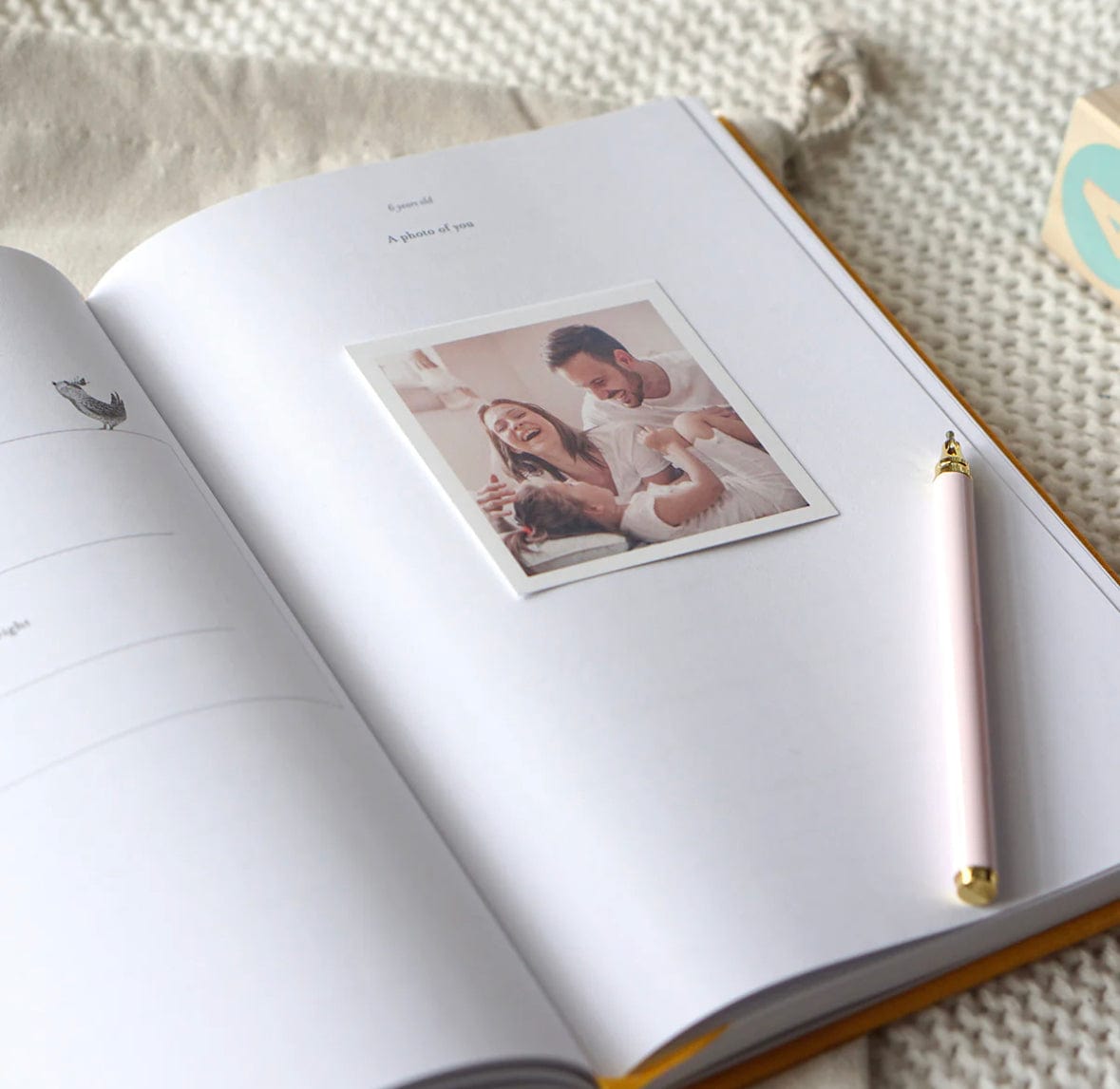 Bebe Baby Book with Keepsake Box and Pen in 3 Colours by Truly Amor
