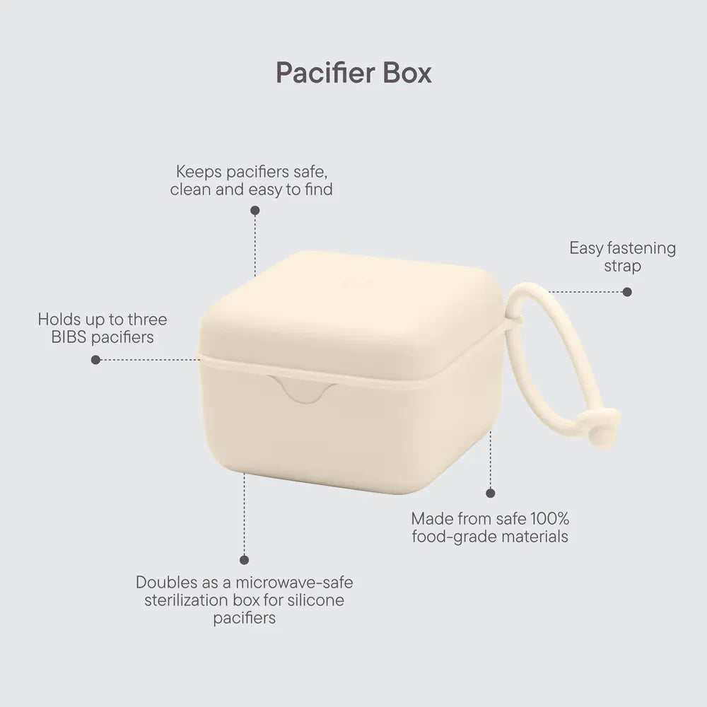 BIBS Pacifier Box - Dummy Storage and Steriliser Case by Bibs