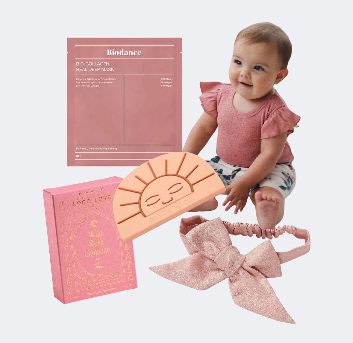 Blush Days Baby Gift Box by Claya