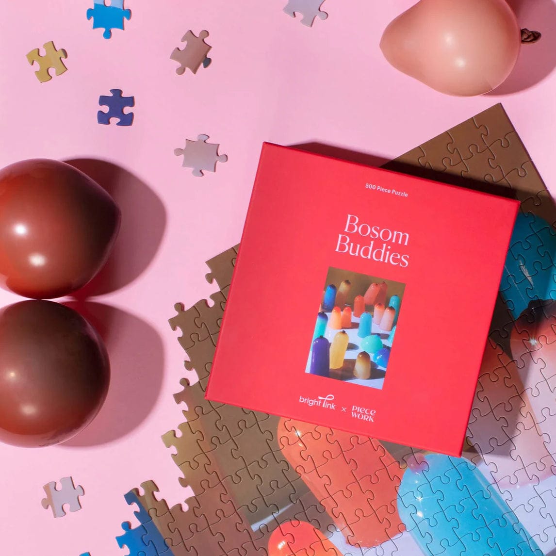 Bosom Buddies 500 Piece Puzzle by Piecework Puzzles