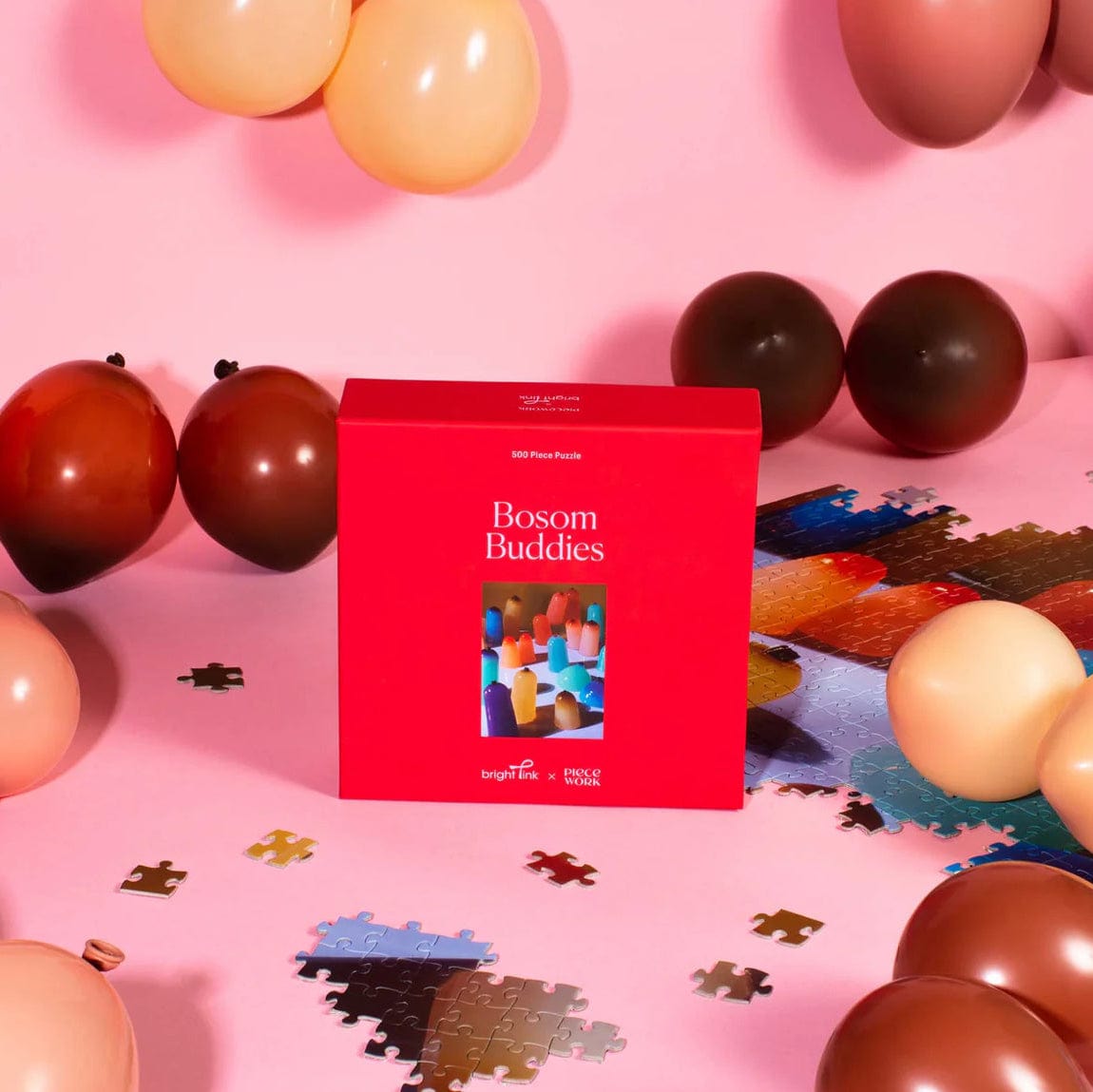 Bosom Buddies 500 Piece Puzzle by Piecework Puzzles