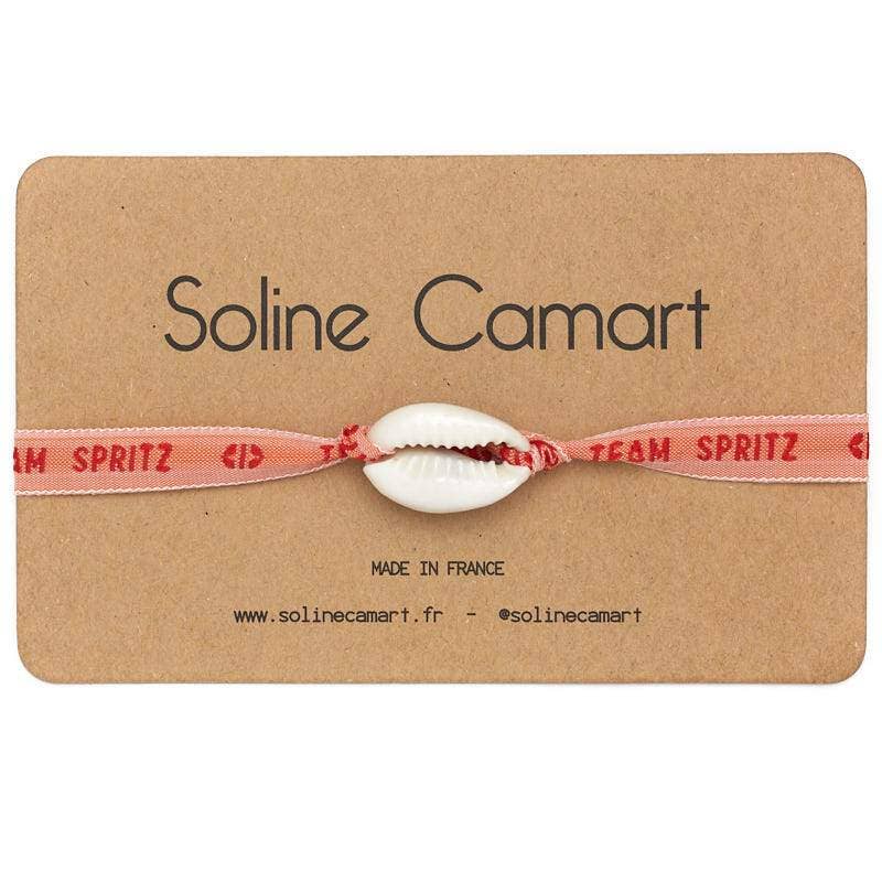 Bracelet : Team Spritz with Natural Shell by Soline Camart