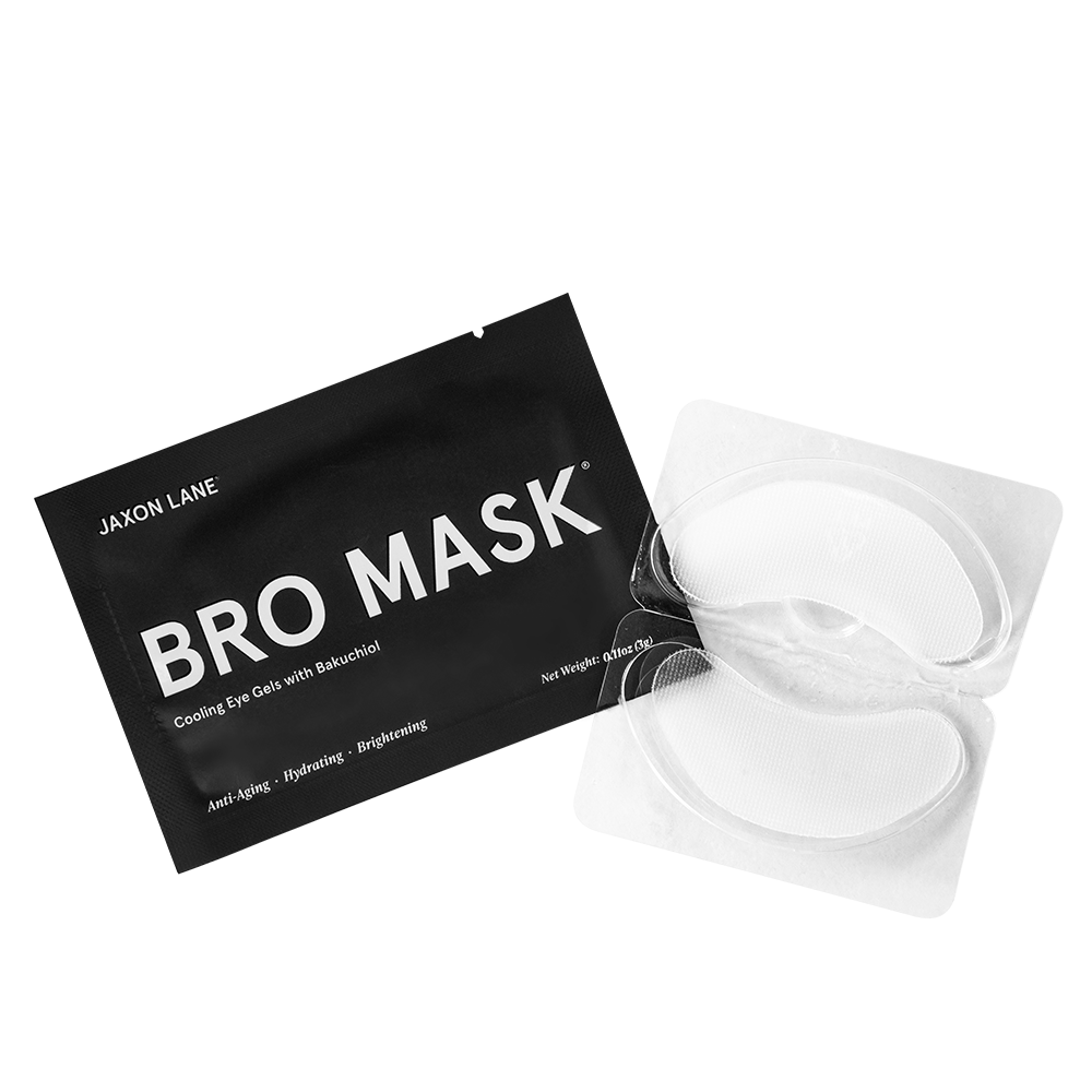 Bro Mask Cooling Eye Gels with Bakuchiol (6-Pack) by JAXON LANE