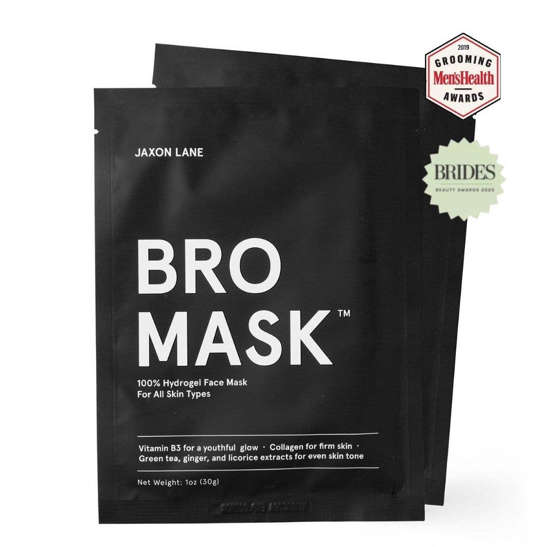 BRO MASK Hydrogel Face Mask (Box of 4) by JAXON LANE