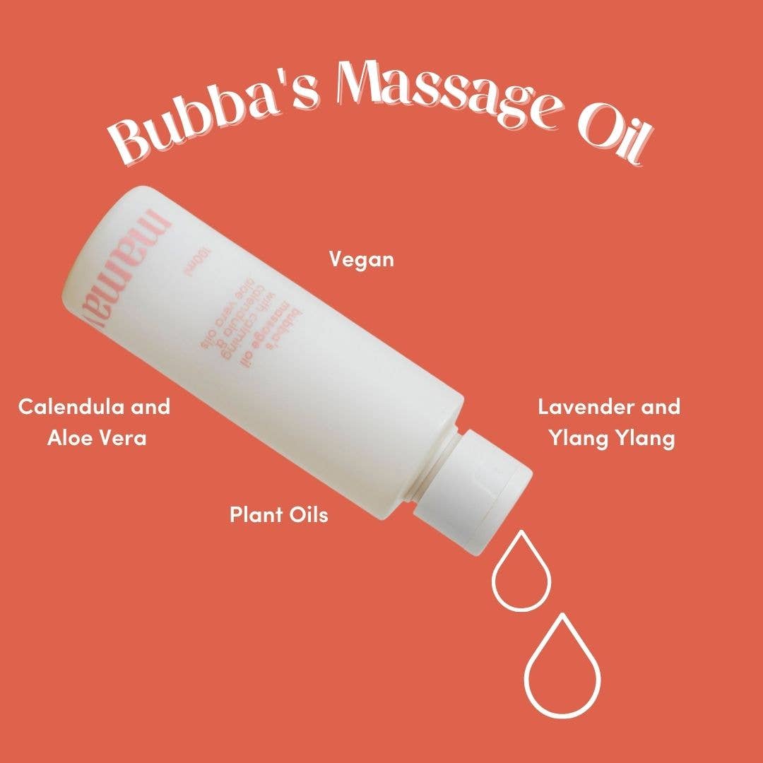 Bubba's Massage Oil (100mL) by Mamave