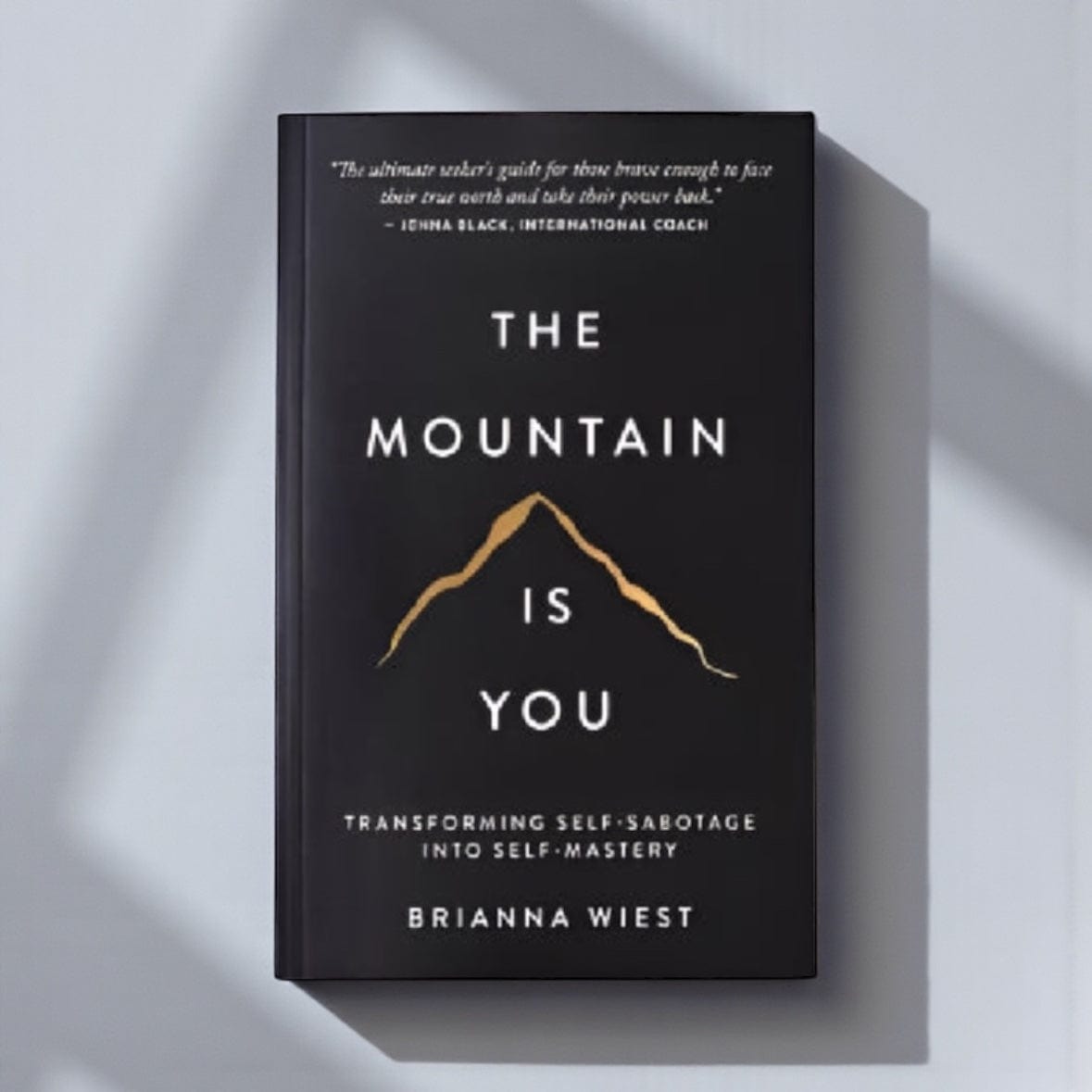 By Brianna Wiest The Mountain Is You - Hard Cover Edition by Thought Catalog