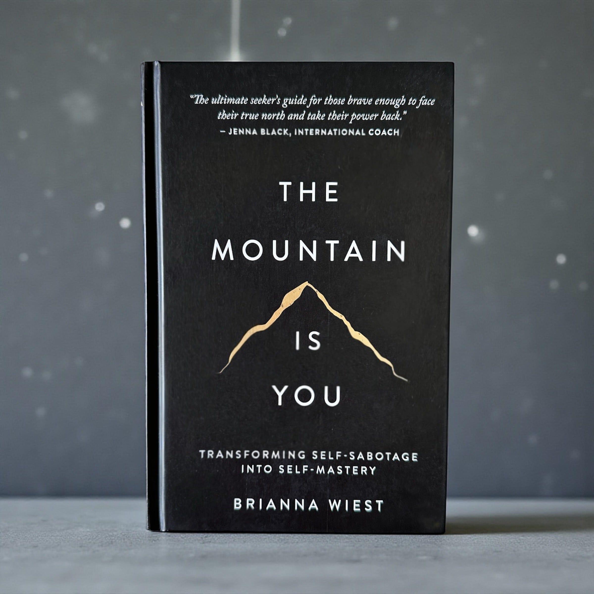 By Brianna Wiest The Mountain Is You - Hard Cover Edition by Thought Catalog