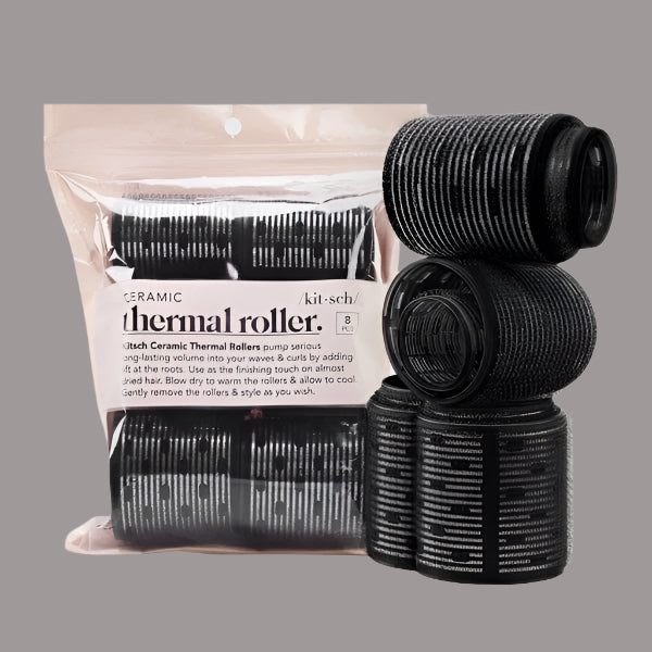Ceramic Hair Roller 8pc Variety Pack by KITSCH