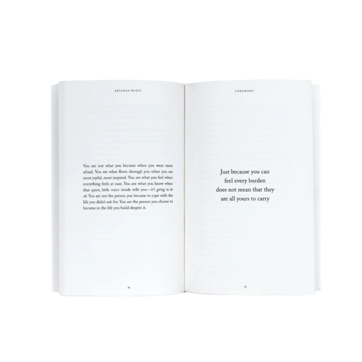 Ceremony - book by Thought Catalog