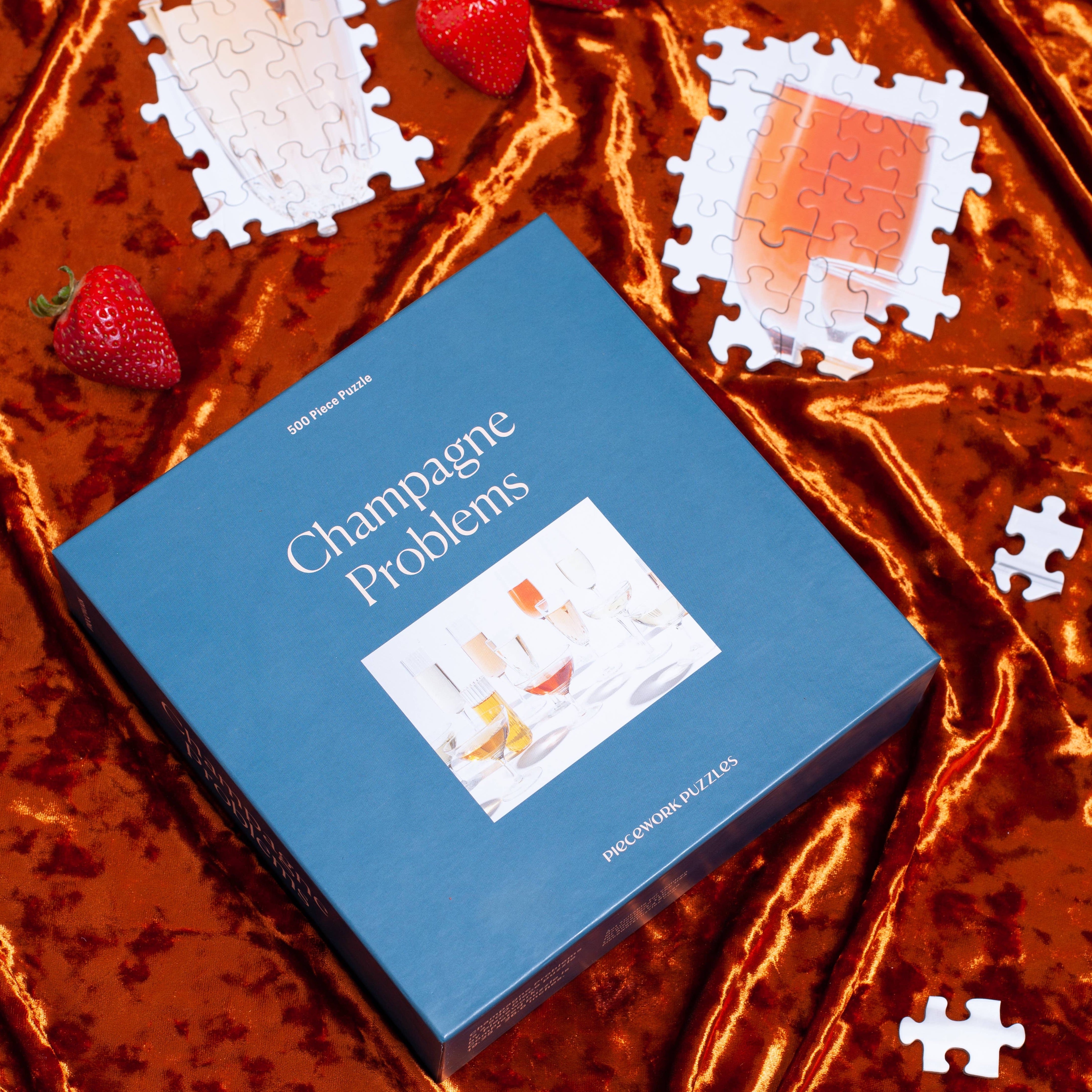 Champagne Problems 500 Piece Puzzle by Piecework Puzzles
