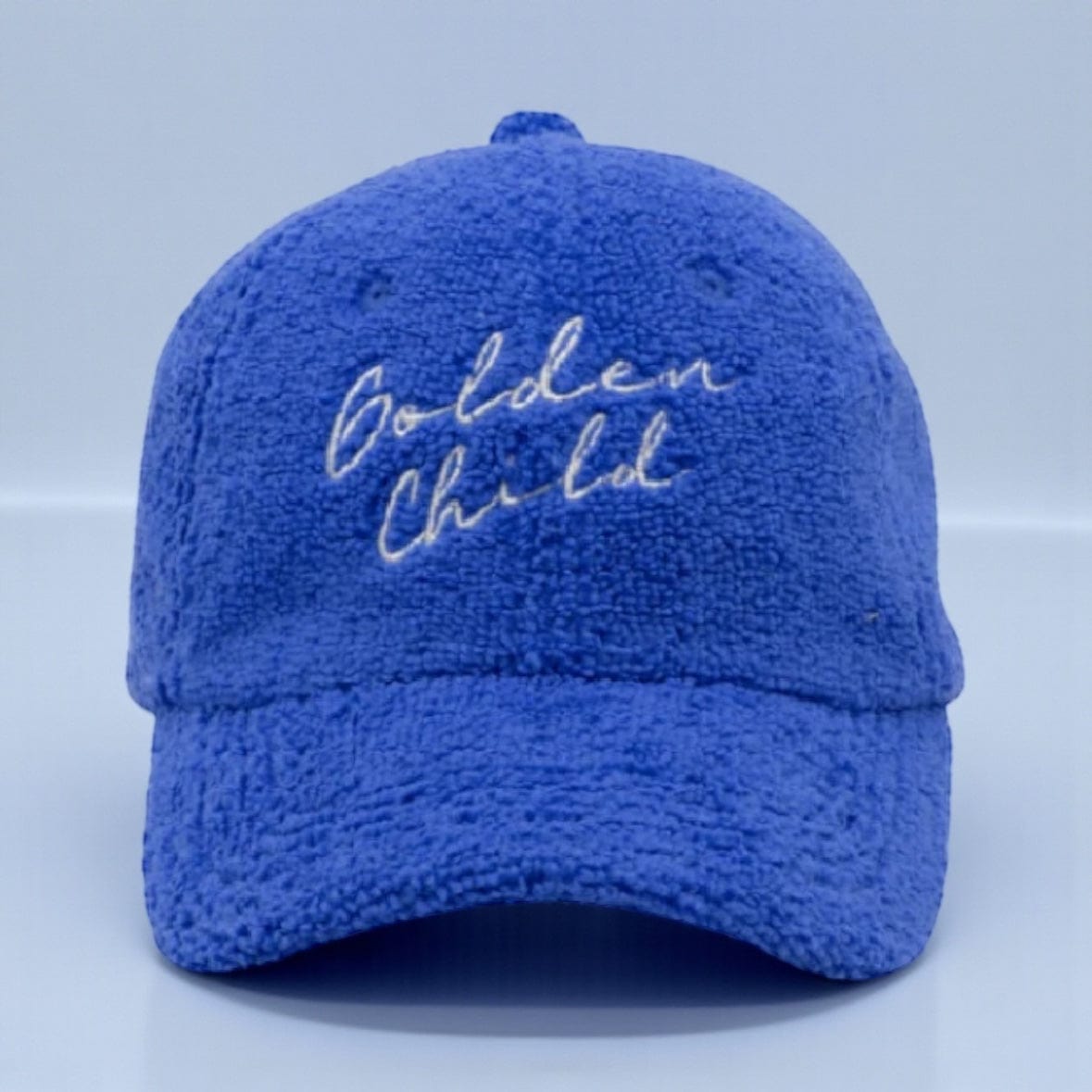 Children's Terry Towelling Cap in Electric or Walnut by Golden Child