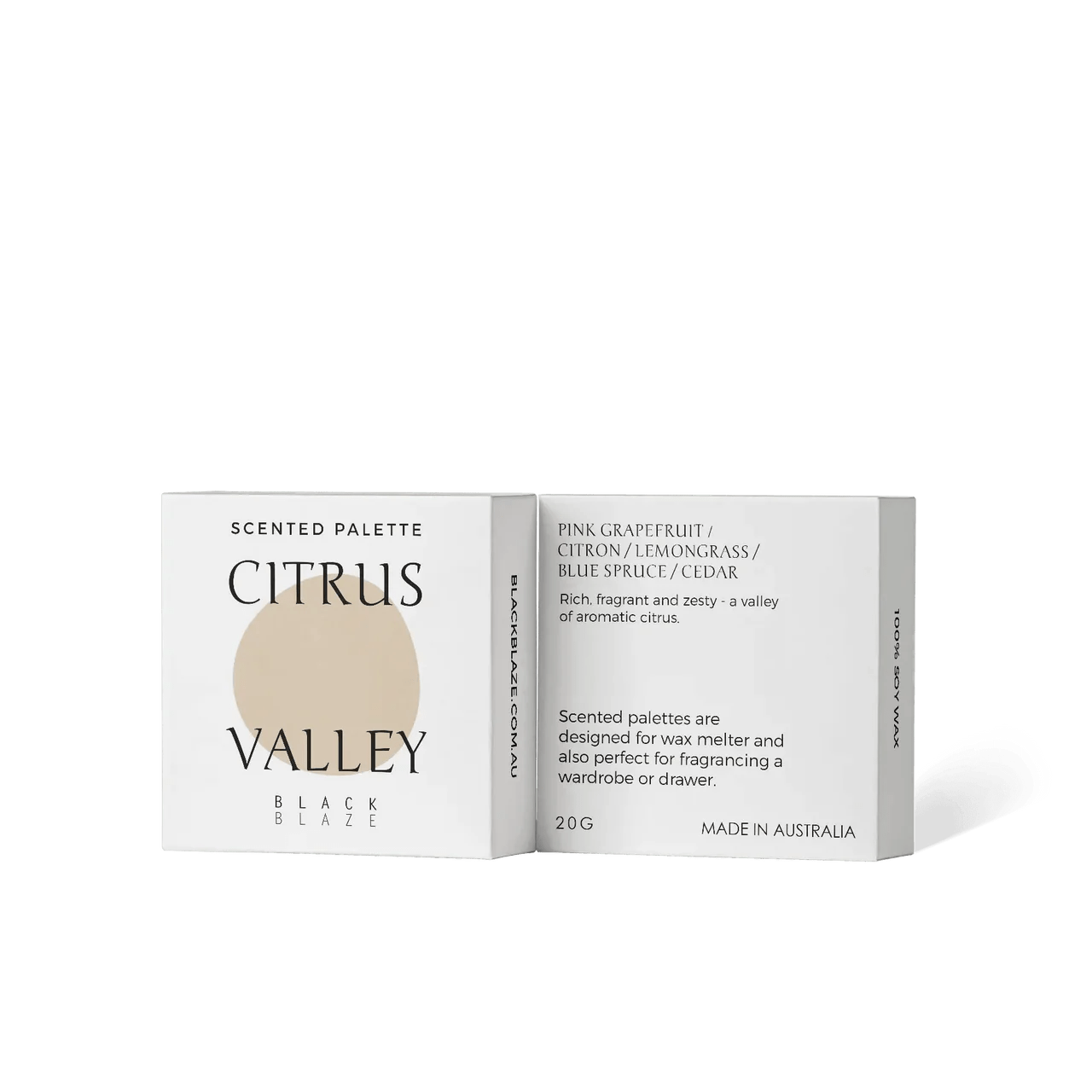 Citrus Valley Scented Palette by Black Blaze