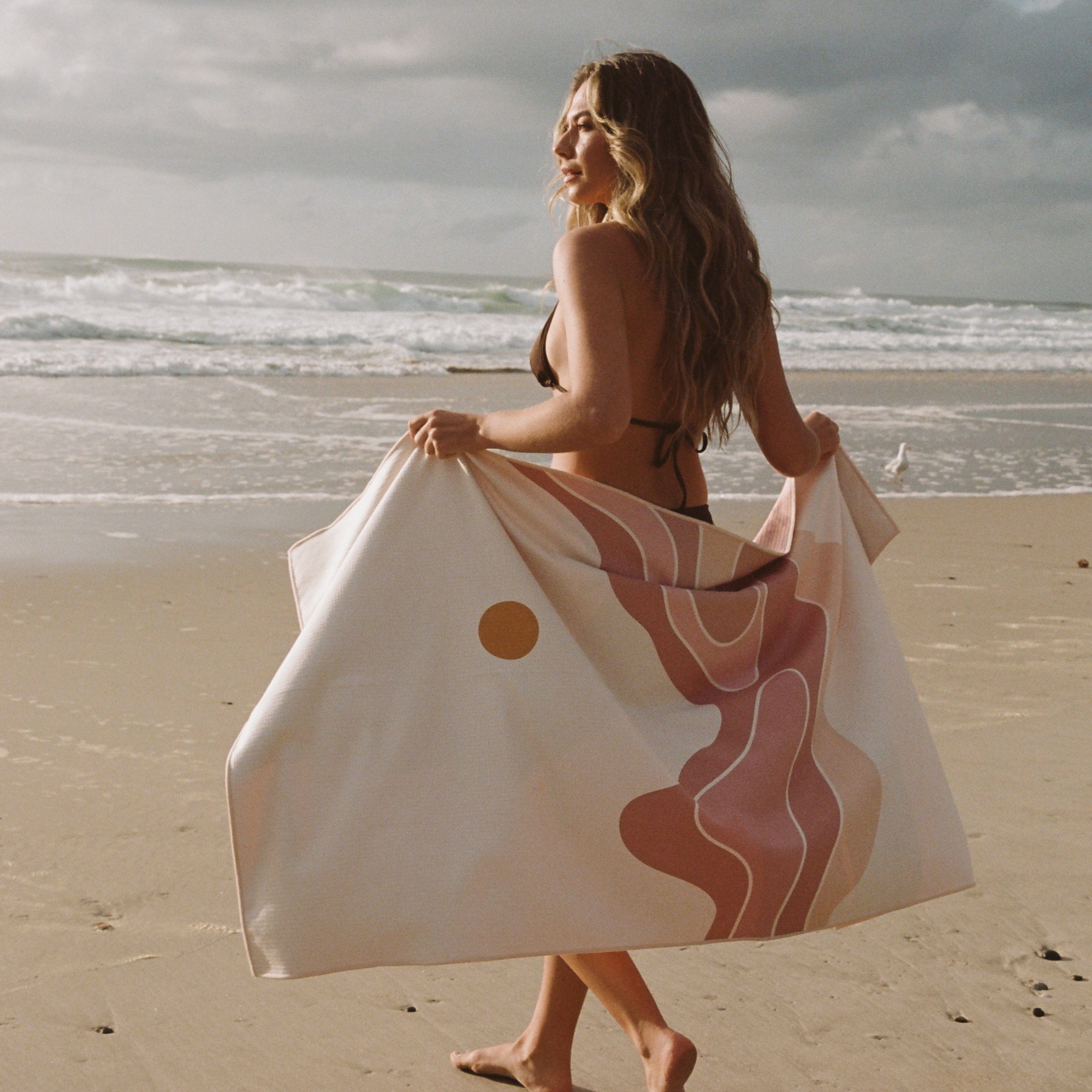 Clay Dunes Sand Free Beach Towel by Beachborne