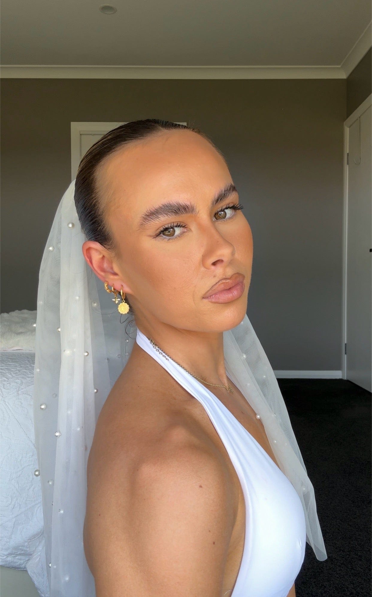 Claya Bride - Harper Pearl Veil by Claya