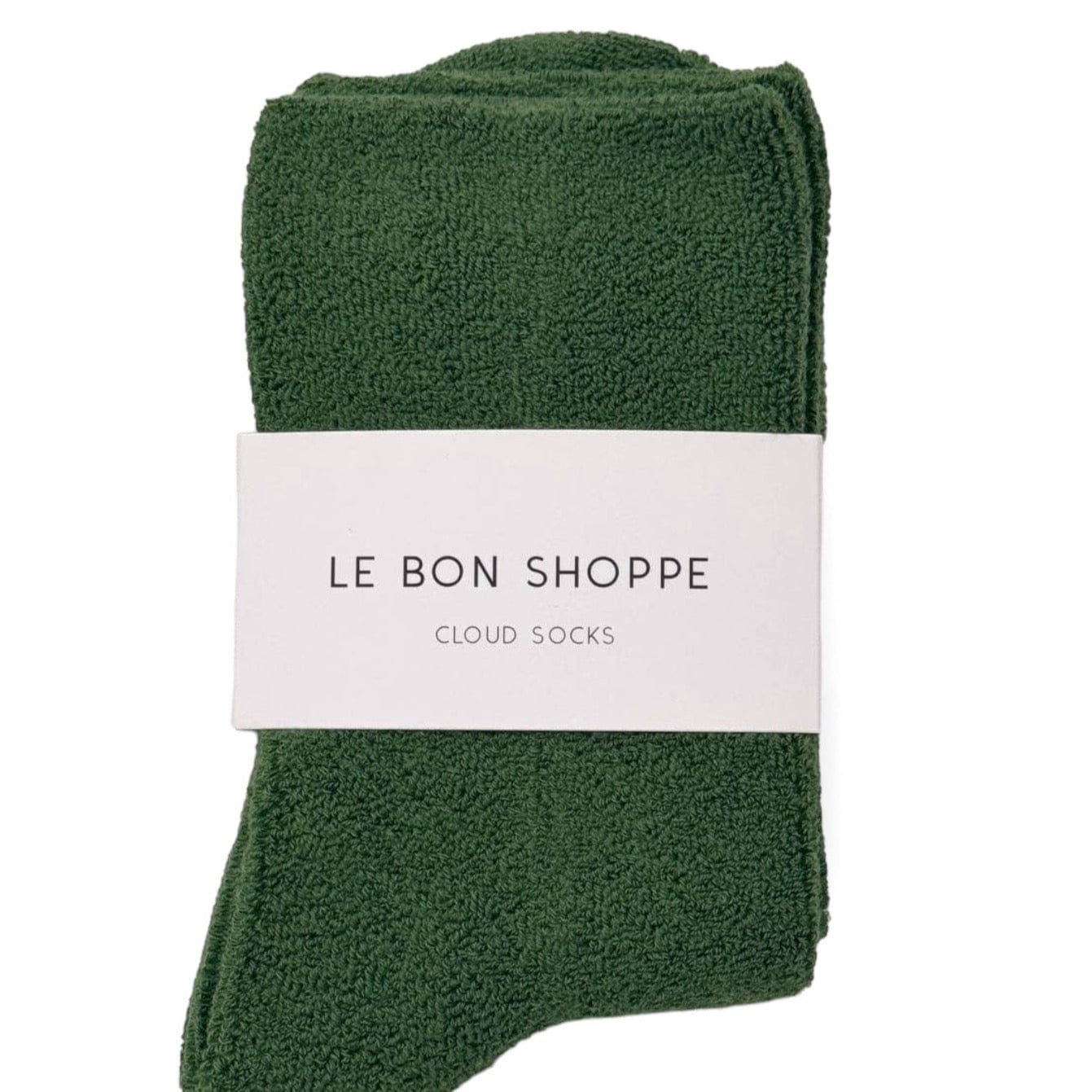 Cloud Terry Socks For Her in 10 Colours FOREST by Le Bon Shoppe
