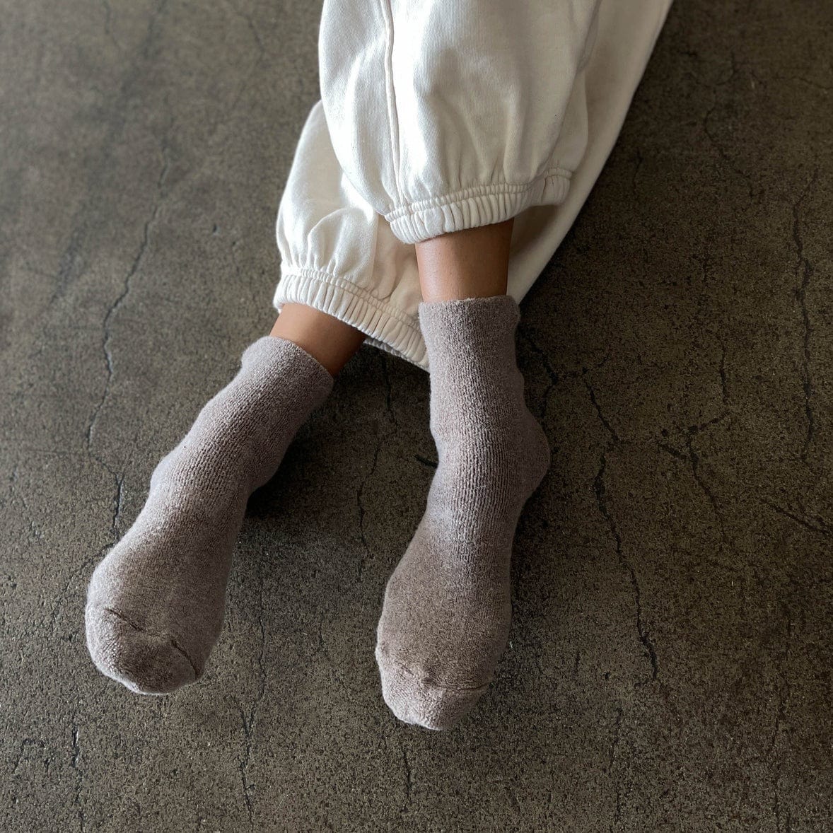 Cloud Terry Socks For Her in 10 Colours FRAPPE by Le Bon Shoppe