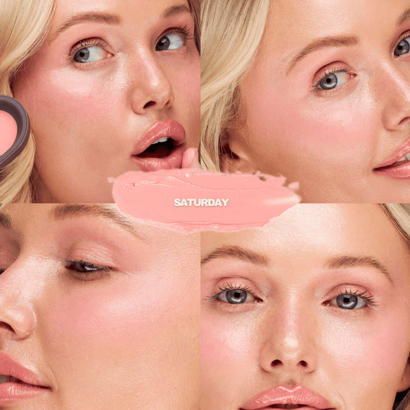 Complete Beauty Haus Blushin Cream Blush – SATURDAY Soft Pastel Pink by Complete Beauty Haus