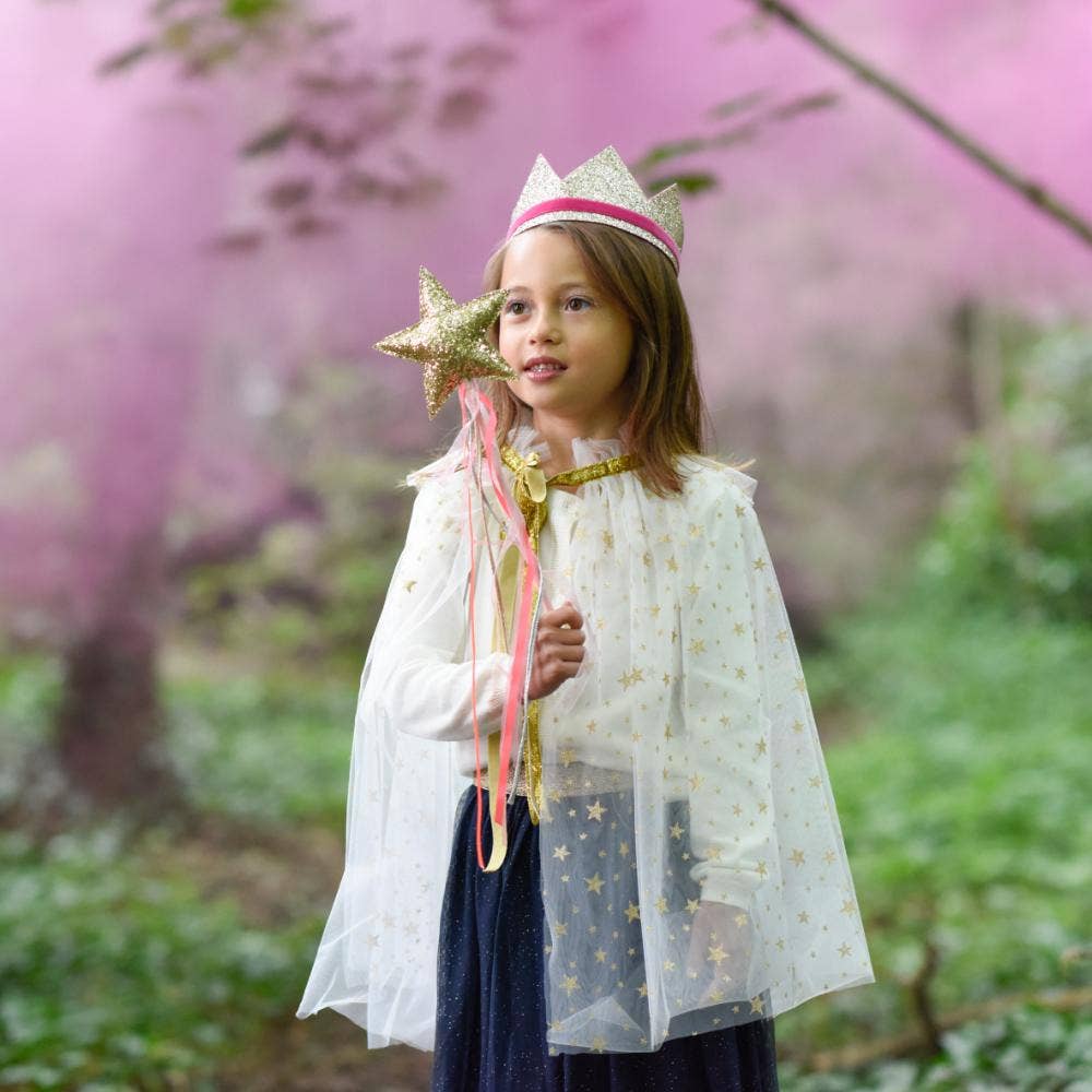 crown - gold glitter by Luciole et Petit Pois