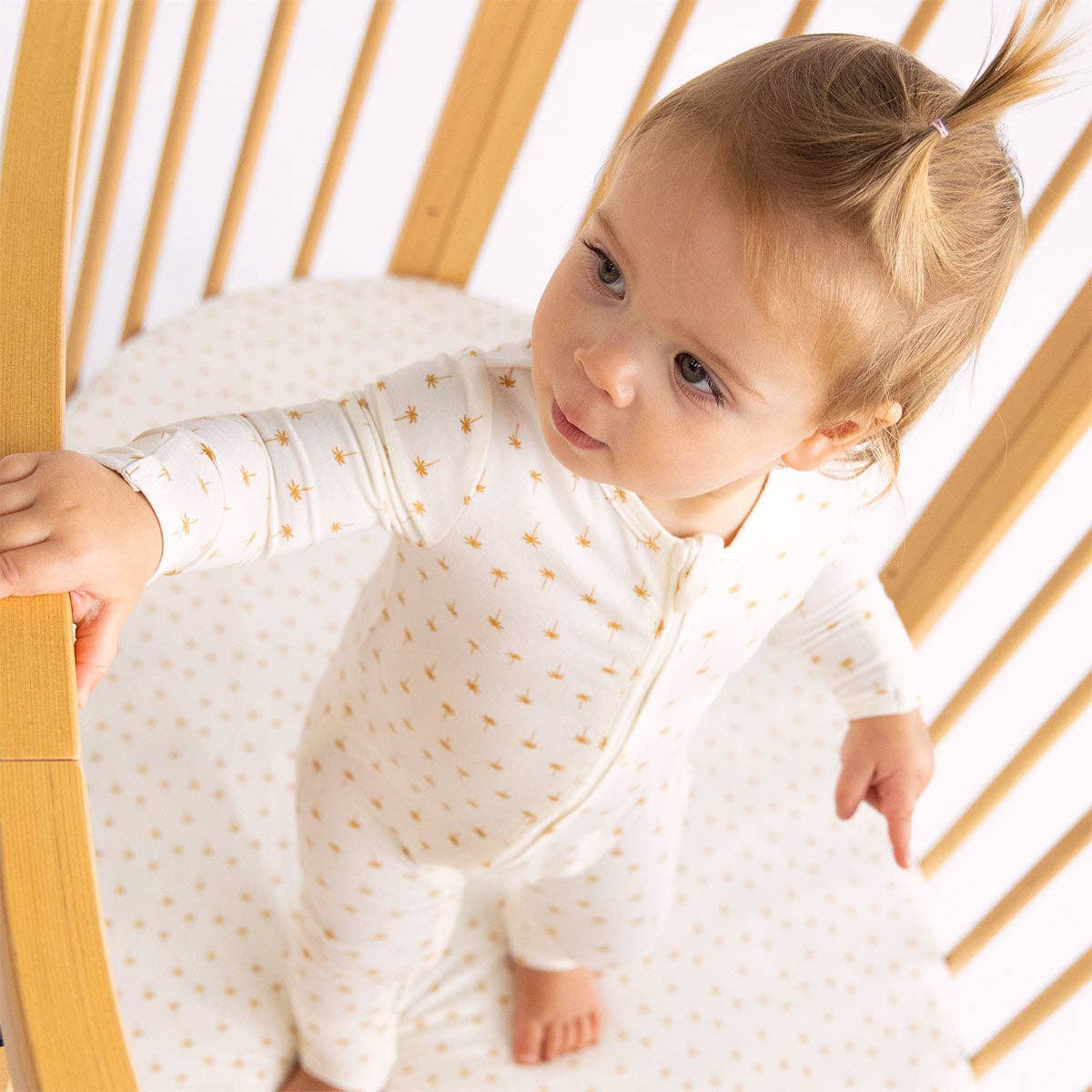 Day or Night Onesie - Neutral Palm 0000 by Kynd Baby