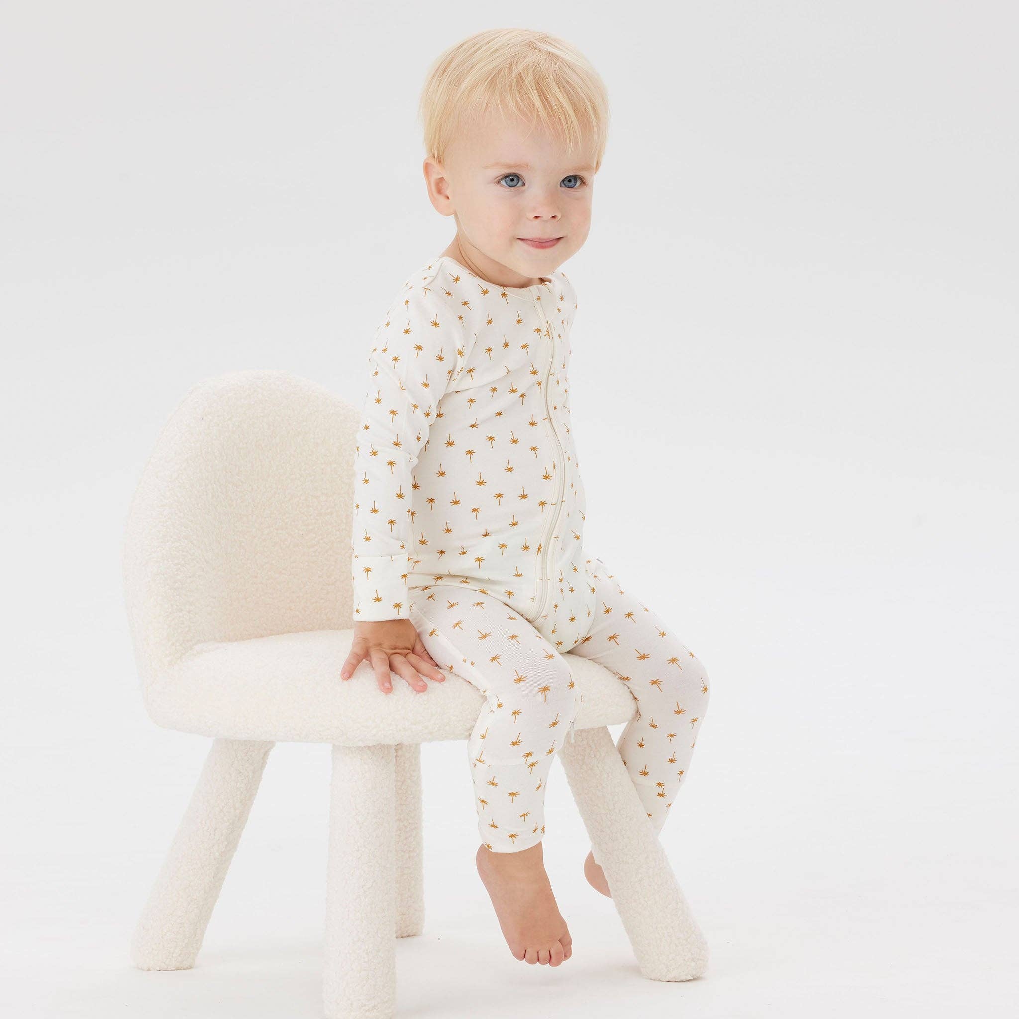 Day or Night Onesie - Neutral Palm by Kynd Baby