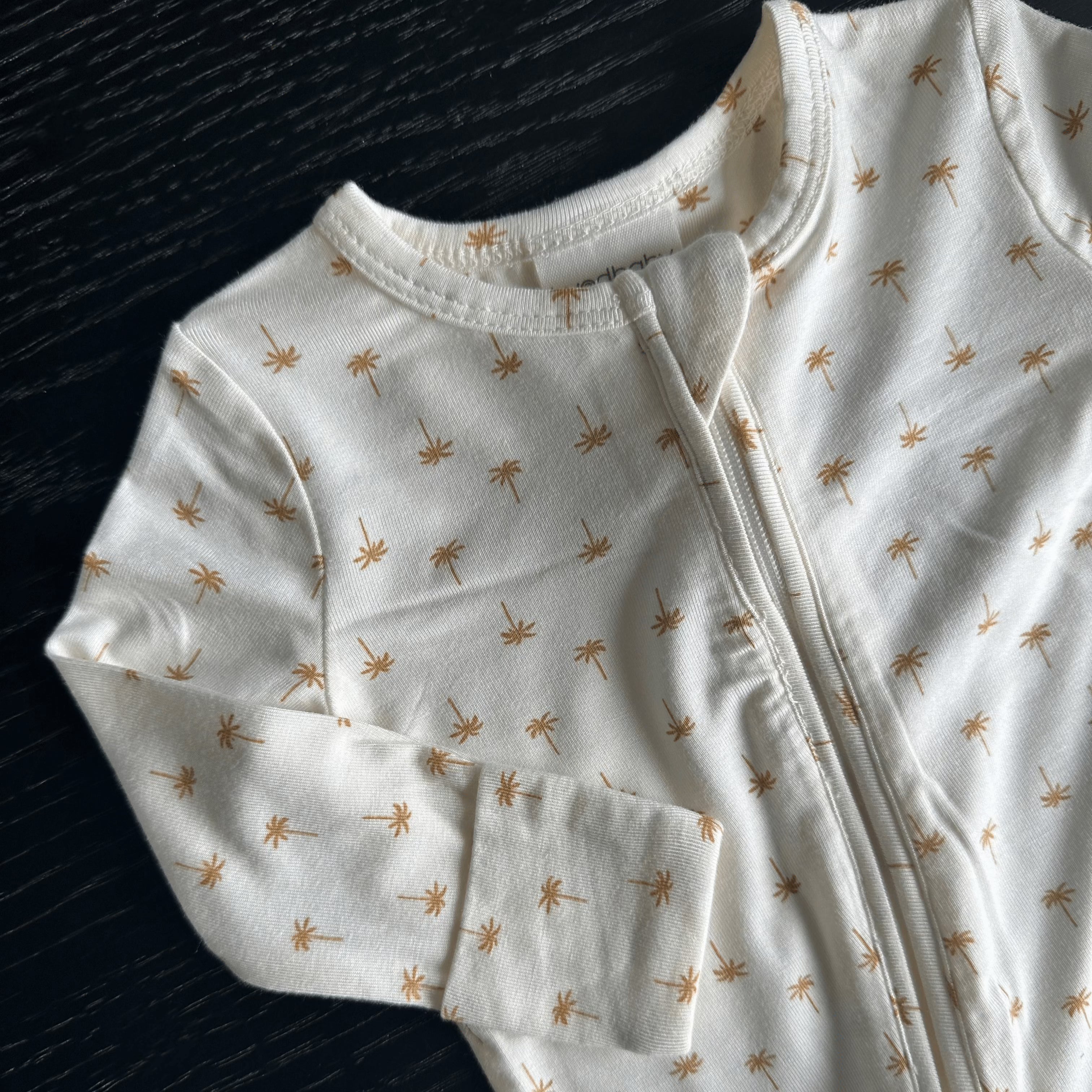 Day or Night Onesie - Neutral Palm by Kynd Baby