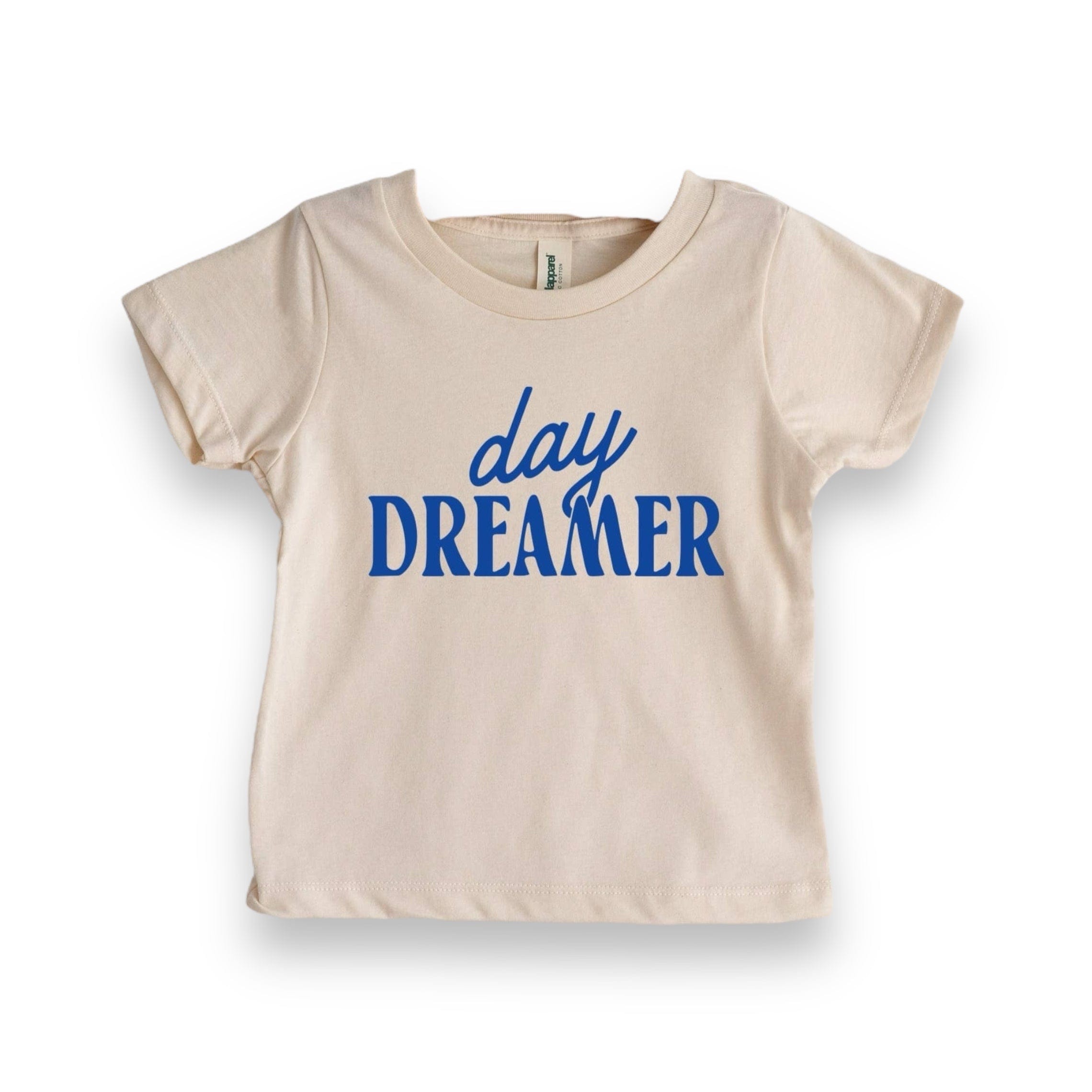 Daydreamer Modern Cream Organic Kids Tee by Gladfolk